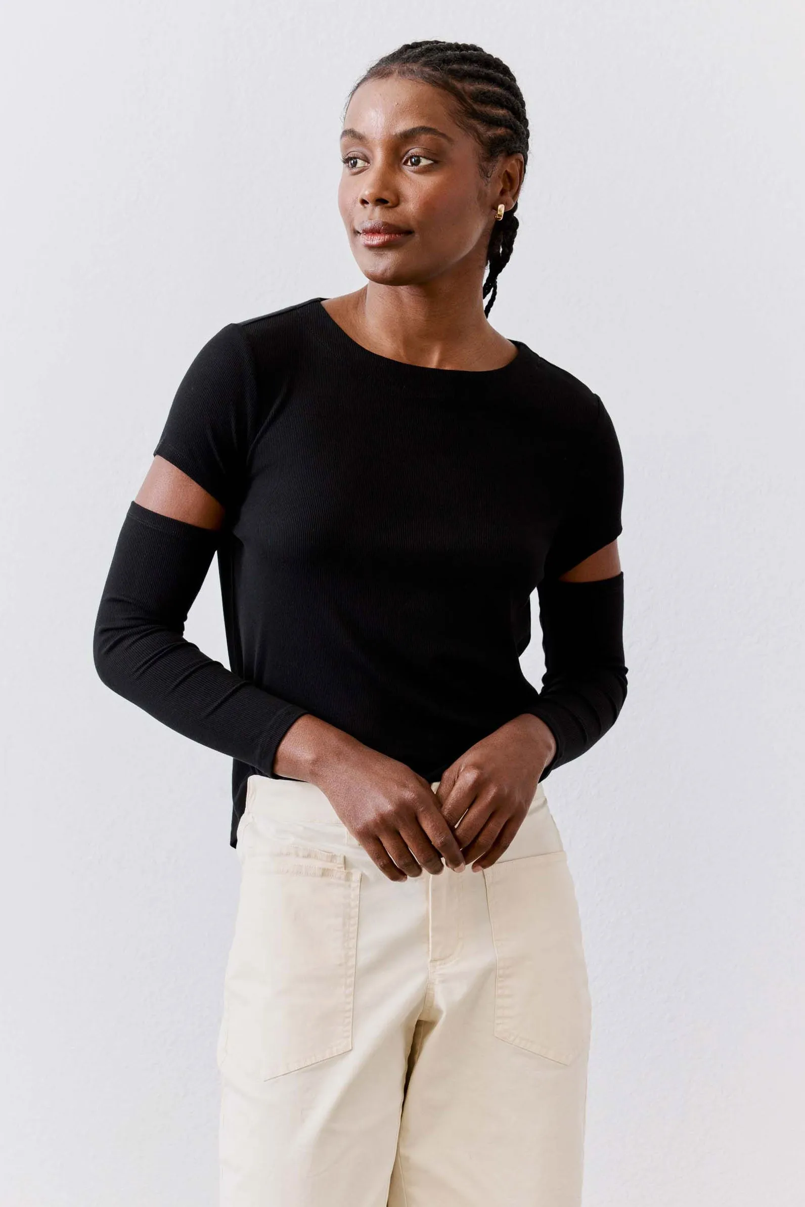 Breakaway Cut Out Top sold by Ruti