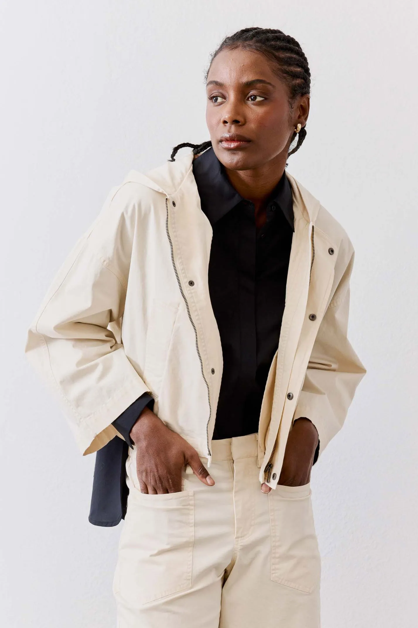 The Utility Oversized Twill Jacket sold by Ruti product image thumbnail 3