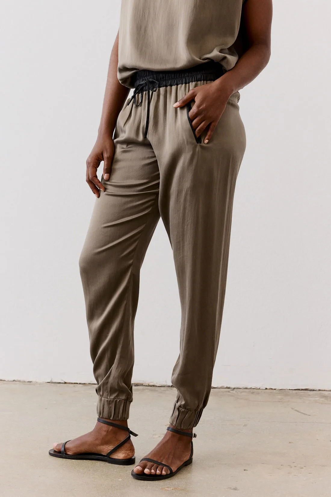 The Luxury Silk Jogger sold by Ruti product image thumbnail 2