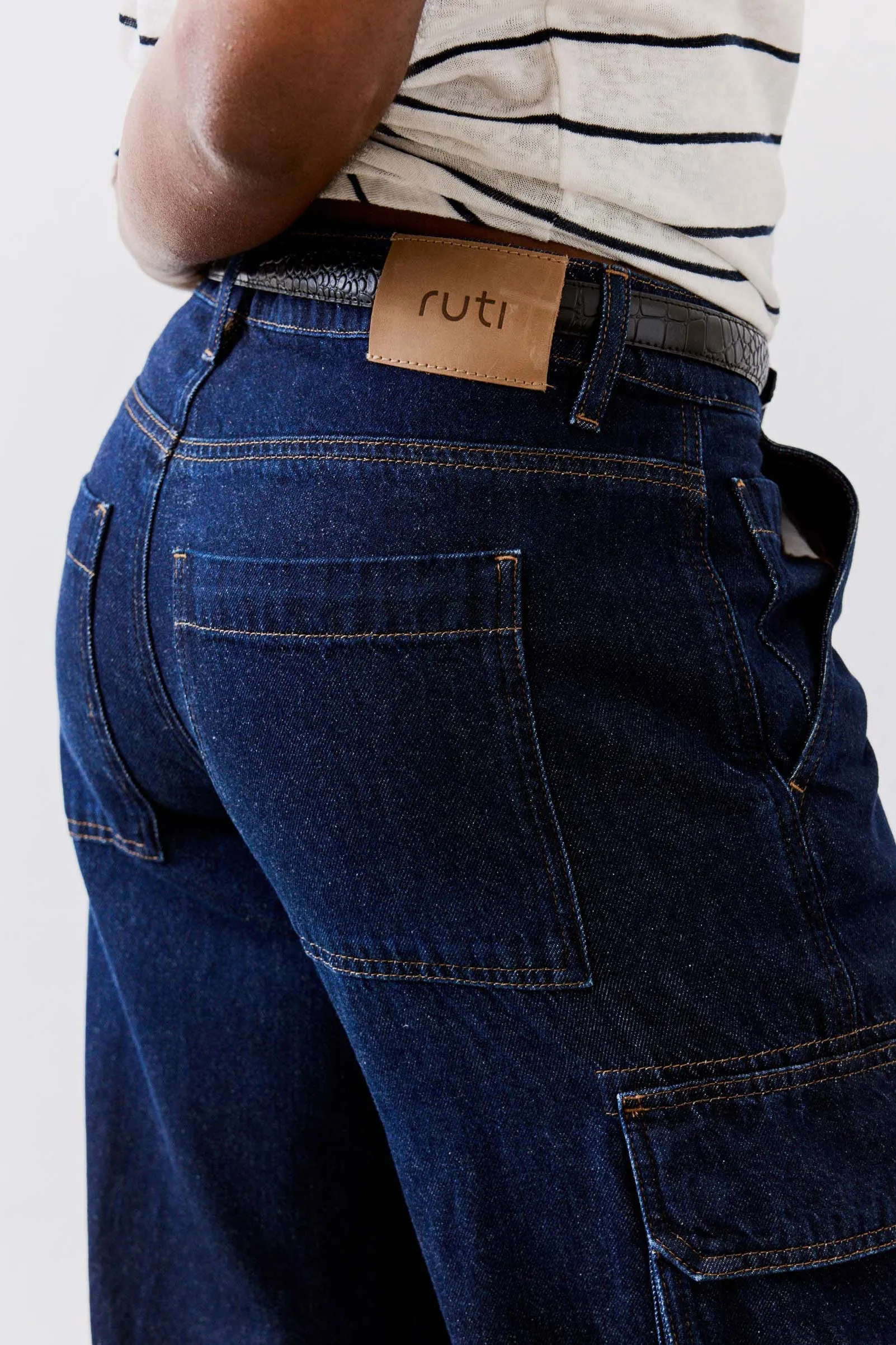 The Petite Off Duty Cargo Jeans sold by Ruti product image thumbnail 5
