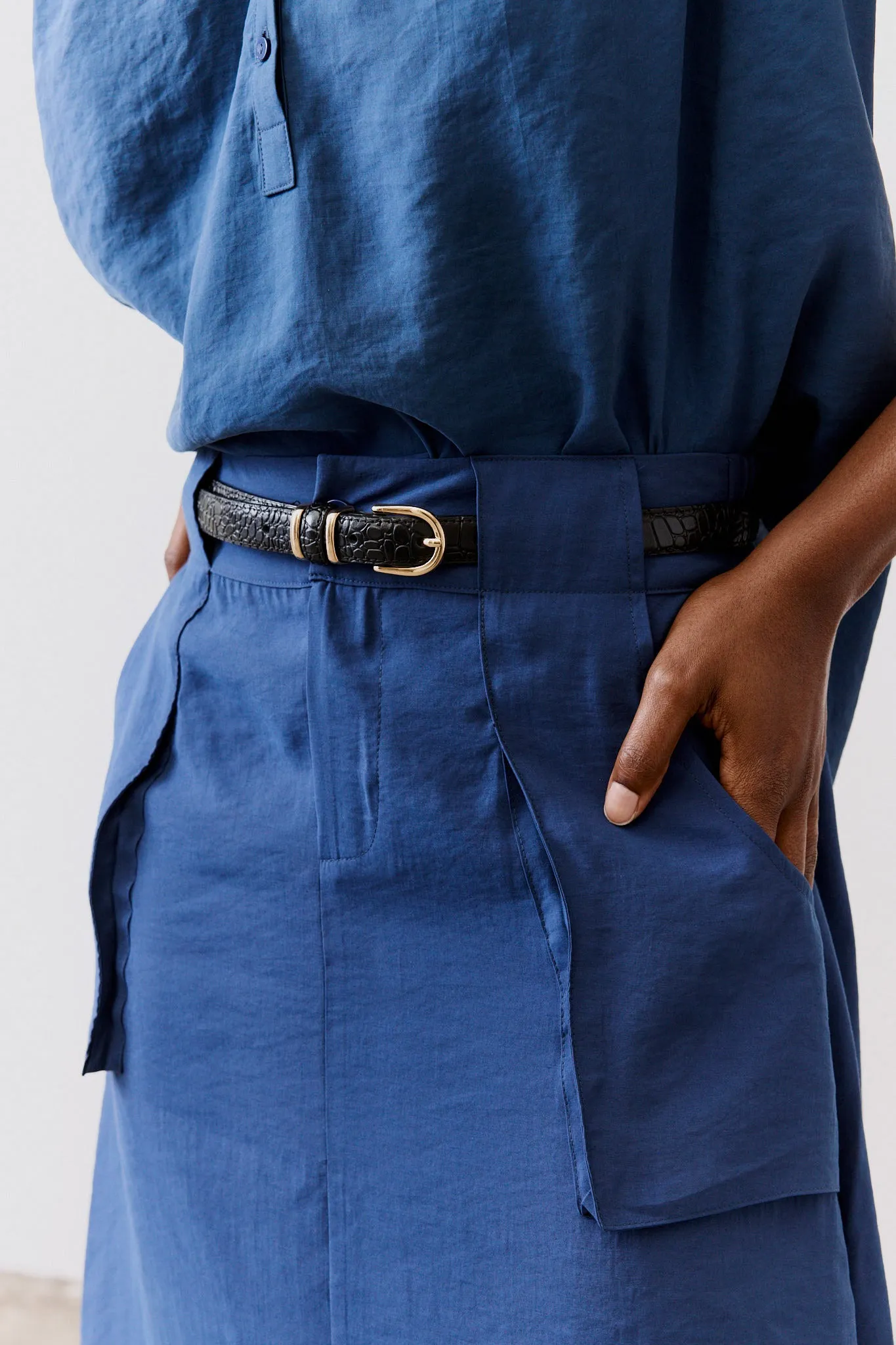 Light Poplin Utility Skirt sold by Ruti product image thumbnail 5