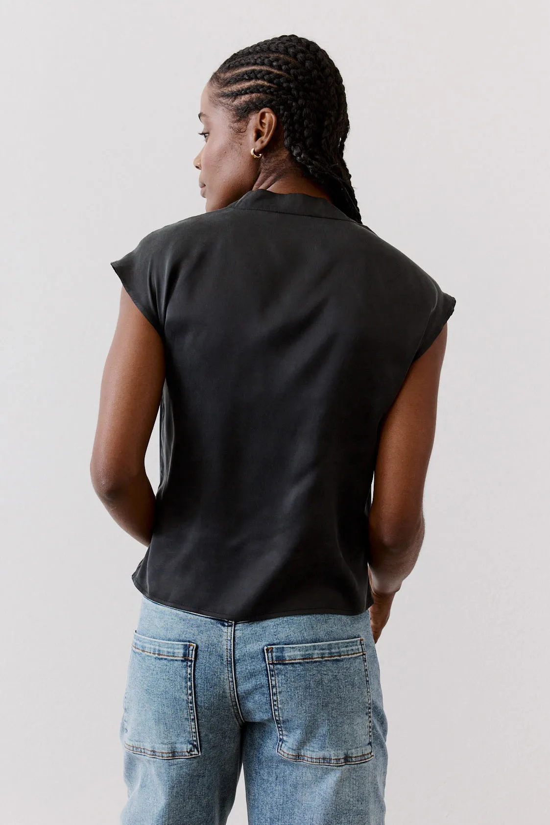 The Wrap Washable Silk Top sold by Ruti product image thumbnail 4