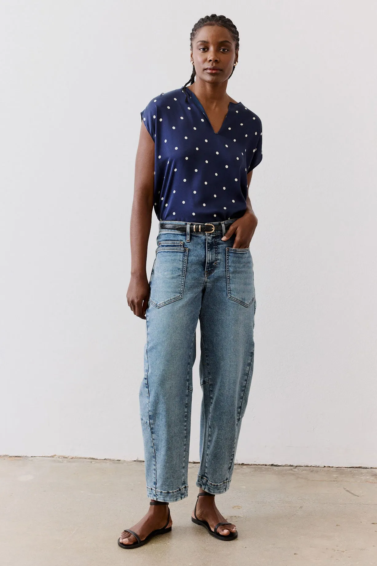 The All Day Washable Silk Top sold by Ruti product image thumbnail 4