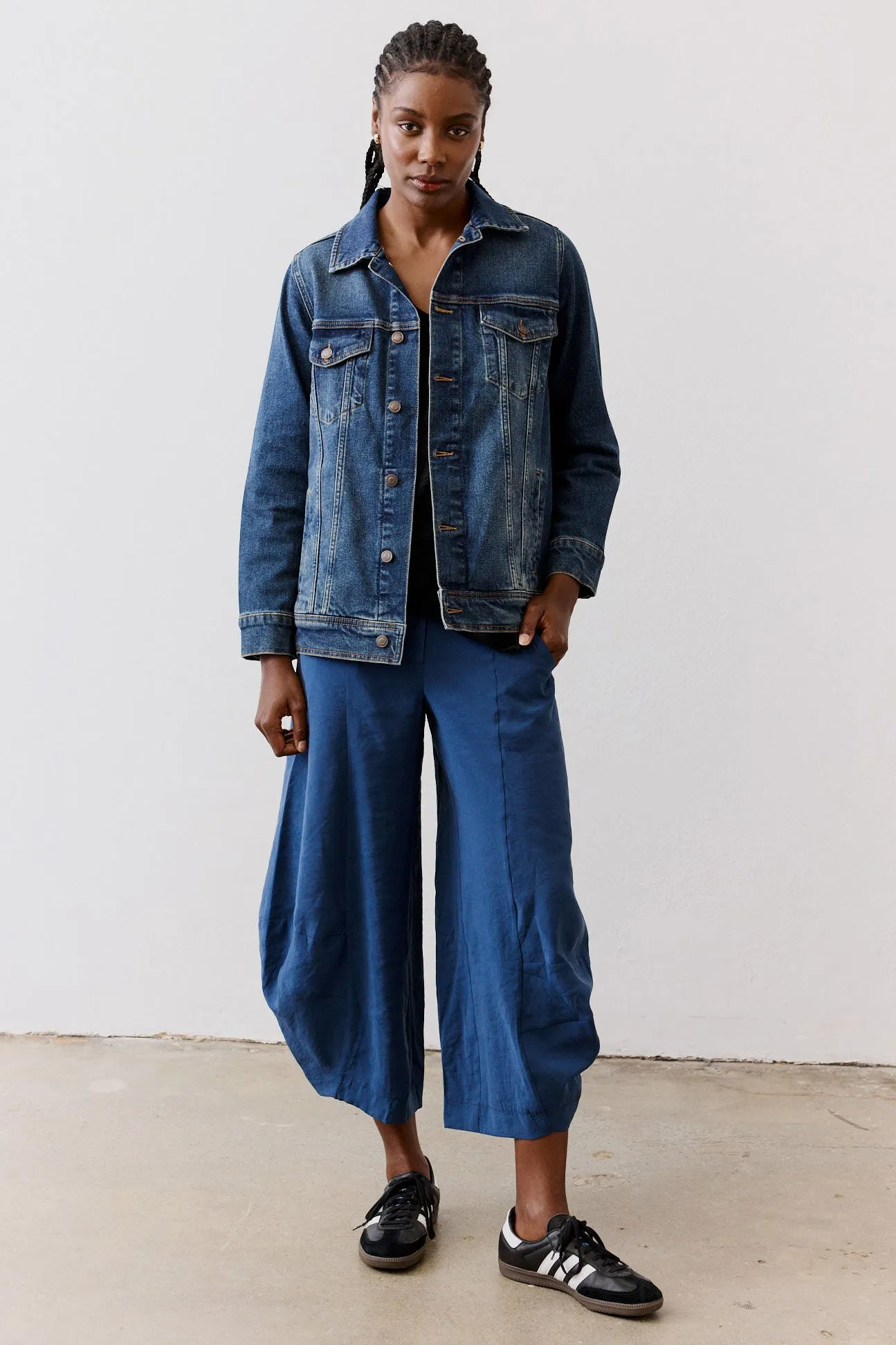 Long Line Denim Jacket sold by Ruti product image thumbnail 2
