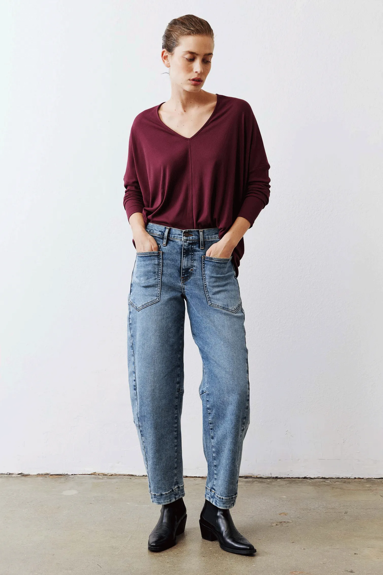 The Petite Slouchy Jeans 2.0 sold by Ruti product image thumbnail 5