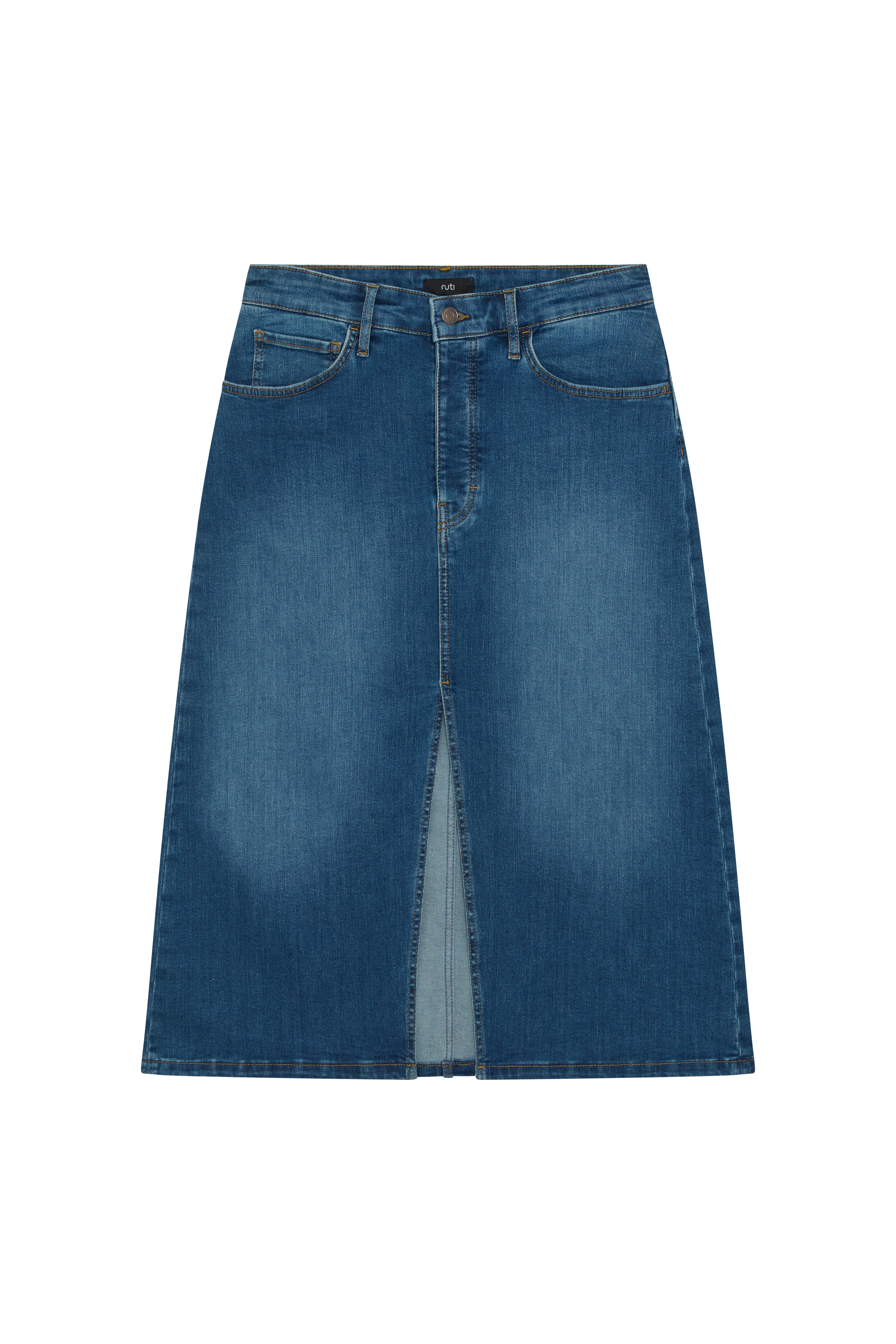 The 90's Denim Midi Skirt sold by Ruti product image thumbnail 3