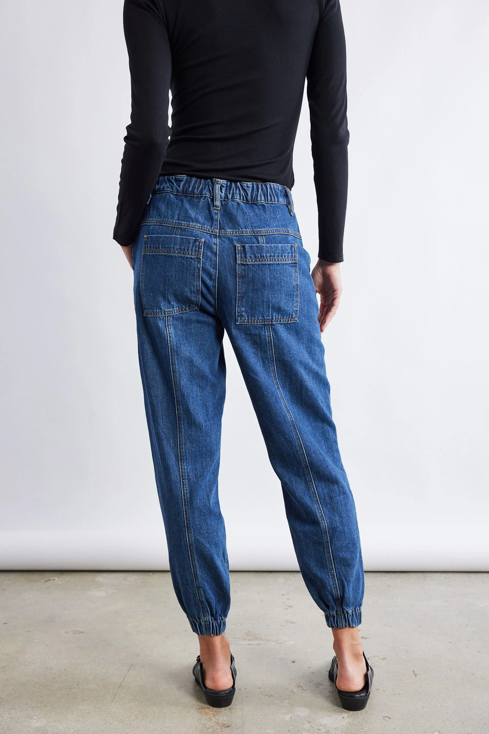 Relaxed Light Denim Joggers sold by Ruti product image thumbnail 2