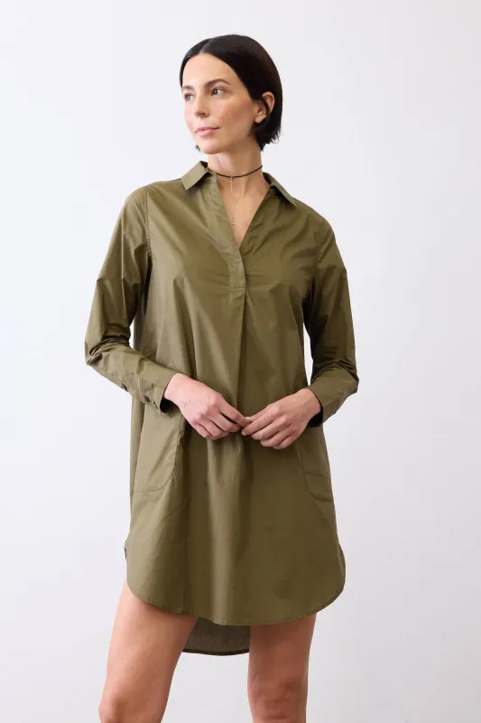 Everyday Poplin Shirt Dress sold by Ruti