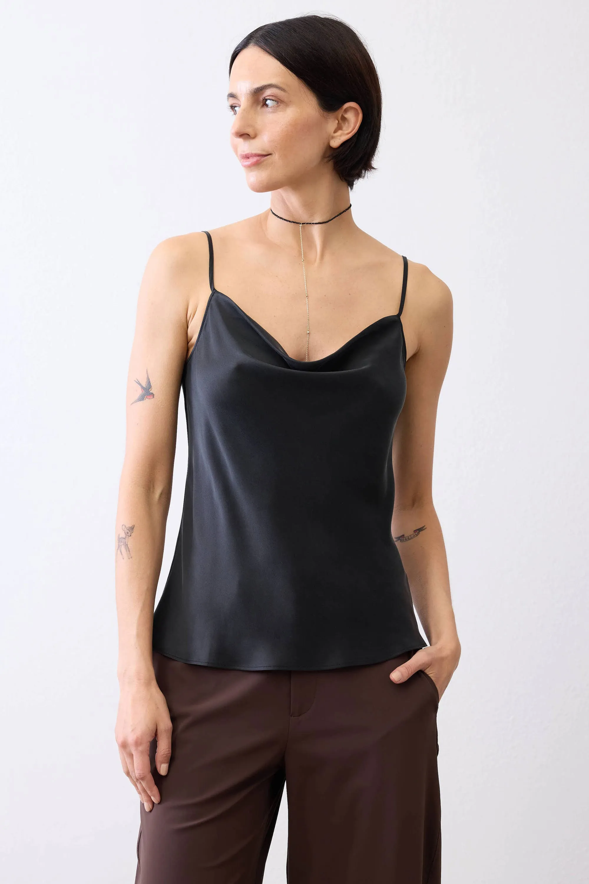 Washable Silk Cowl Neck Cami sold by Ruti product image thumbnail 2