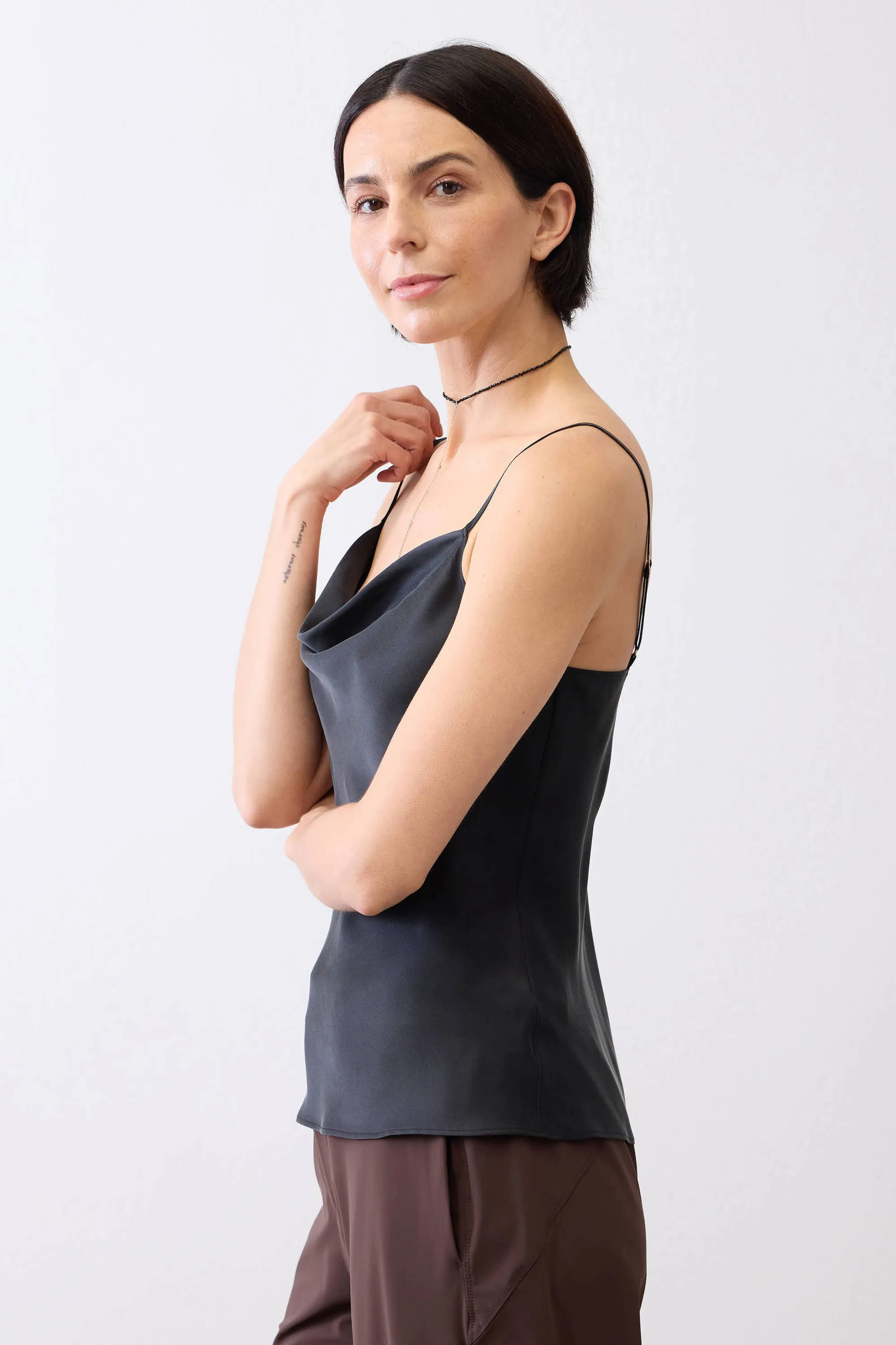 Washable Silk Cowl Neck Cami sold by Ruti product image thumbnail 5