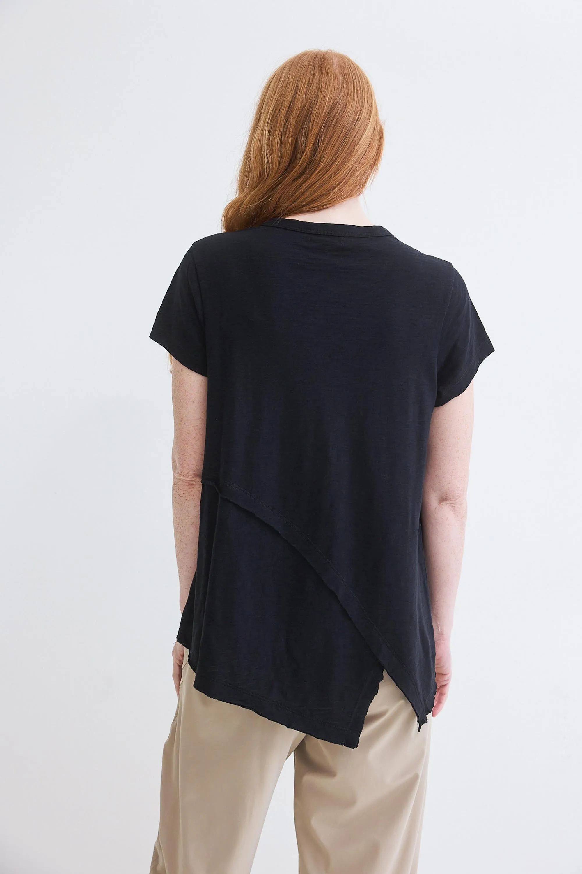 Inner Glow Asymmetric Short Sleeve Top sold by Ruti product image thumbnail 3