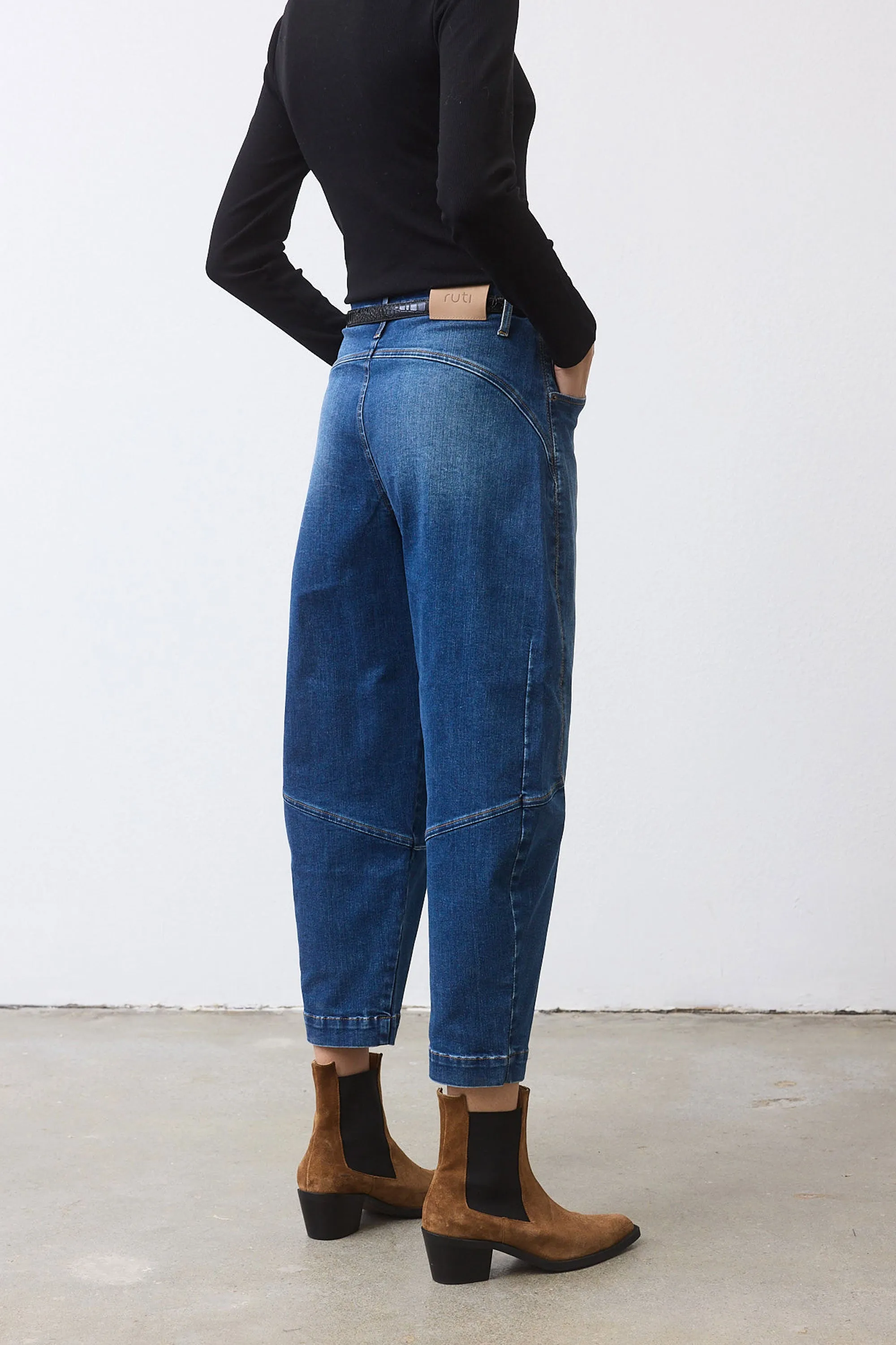 The Petite Denim Wide-ish Pants sold by Ruti product image thumbnail 2