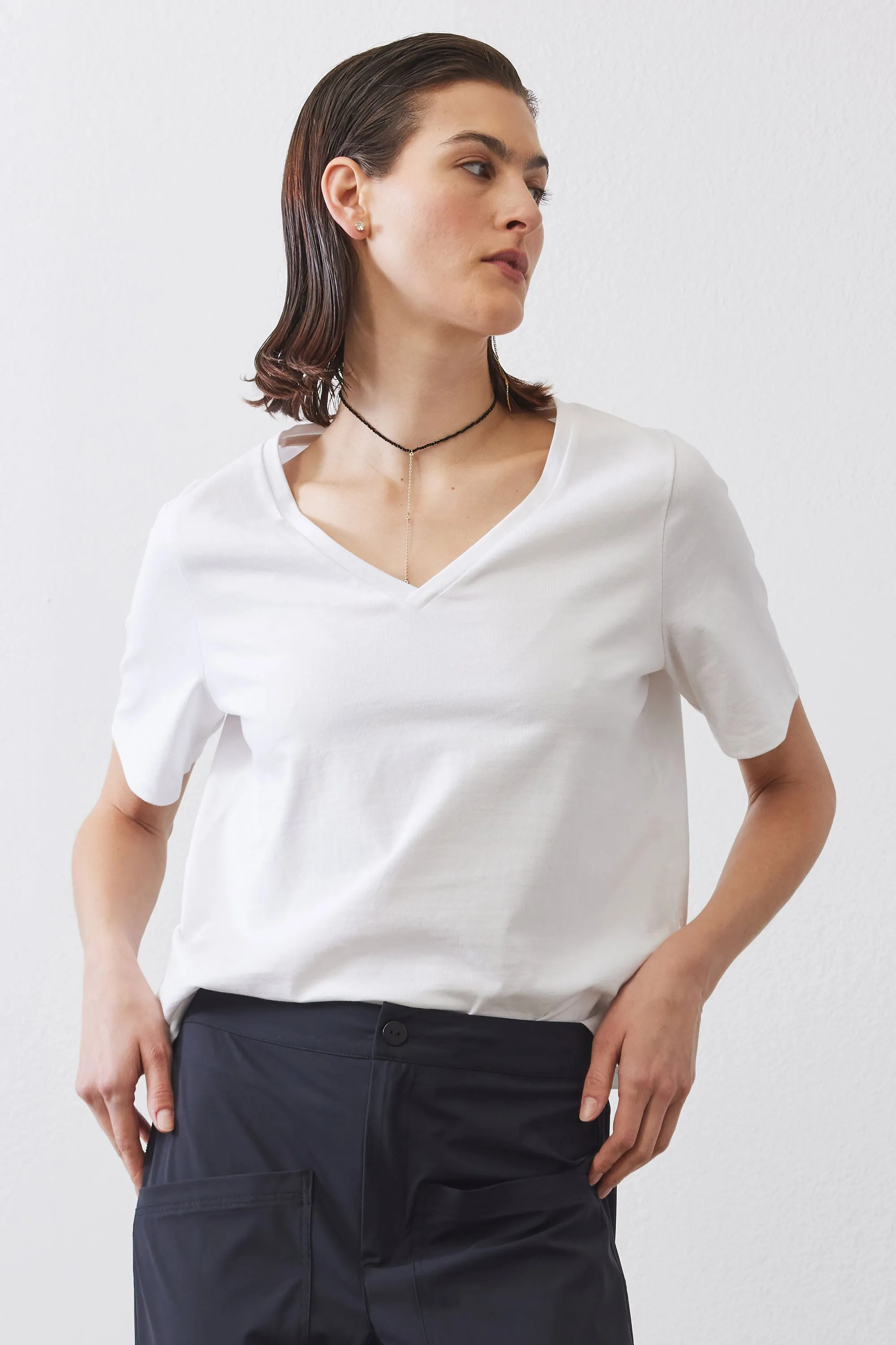 Classic Cotton V-Neck sold by Ruti product image thumbnail 2