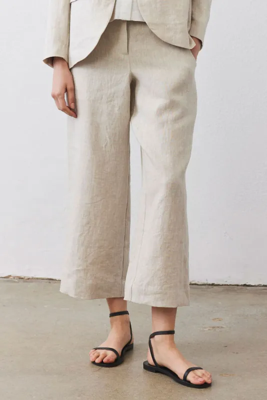 Linen A-Line Pants sold by Ruti