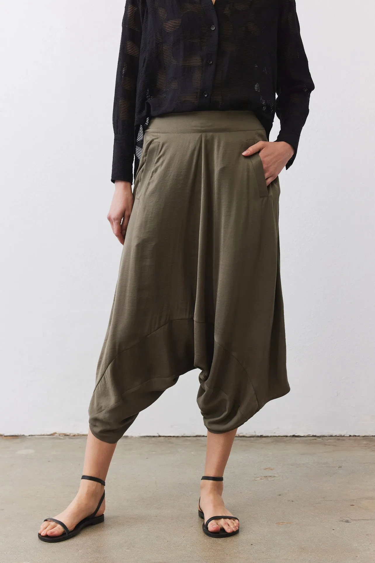Slouchy Cropped Pants sold by Ruti product image thumbnail 2