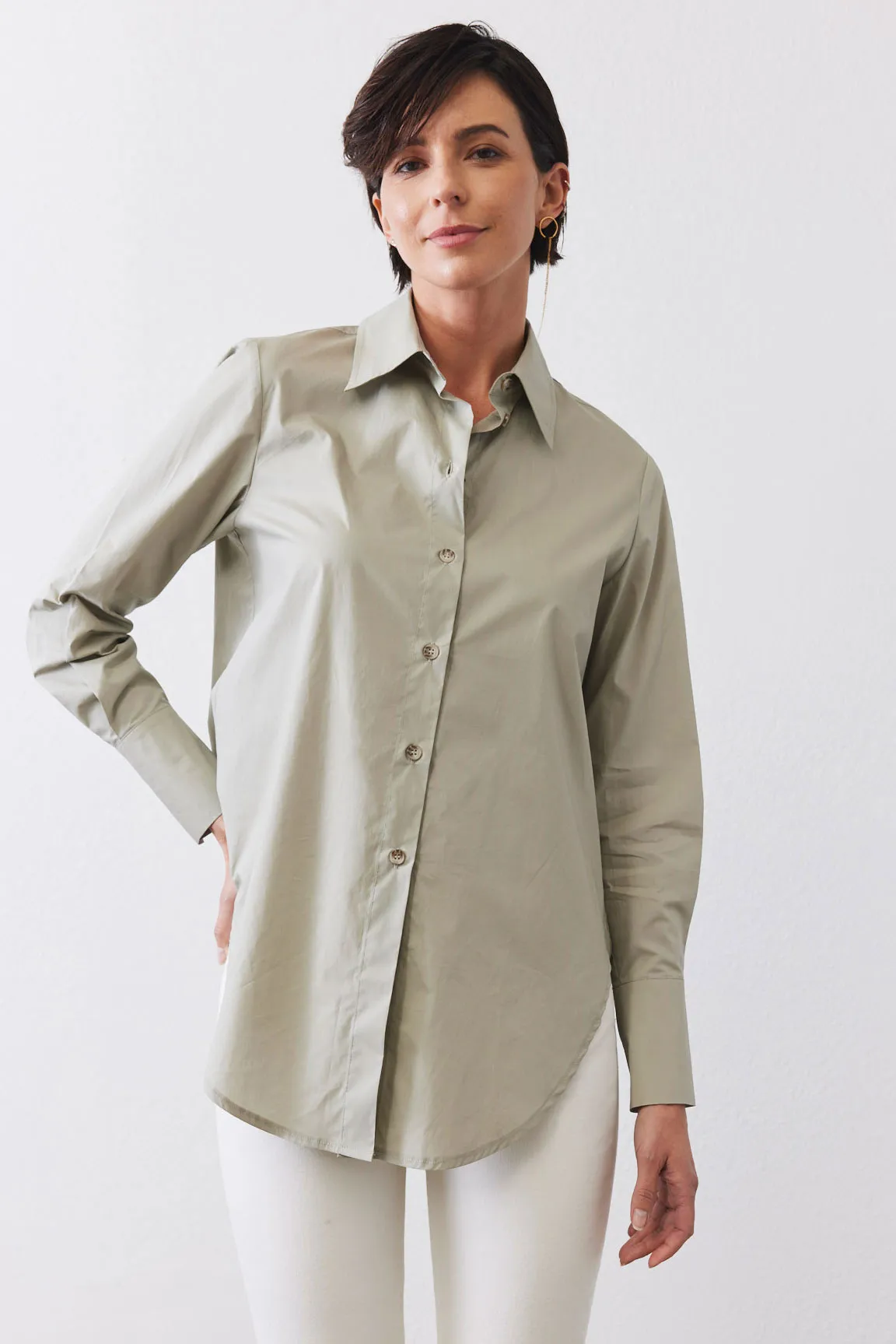 Walkover Poplin Tunic sold by Ruti