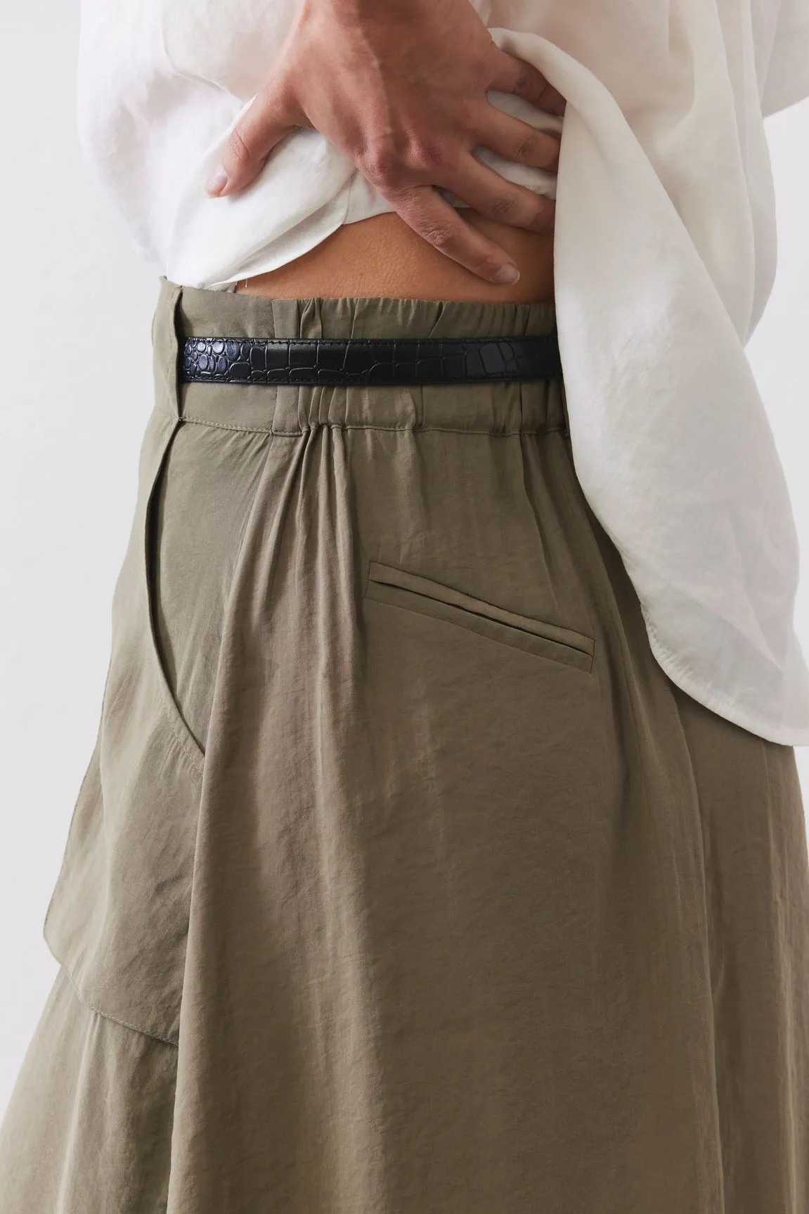 Light Poplin Utility Skirt sold by Ruti product image thumbnail 5