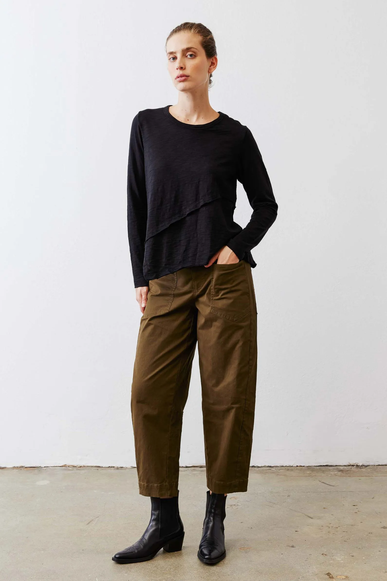 The Slouchy Soft Twill Pants sold by Ruti product image thumbnail 2