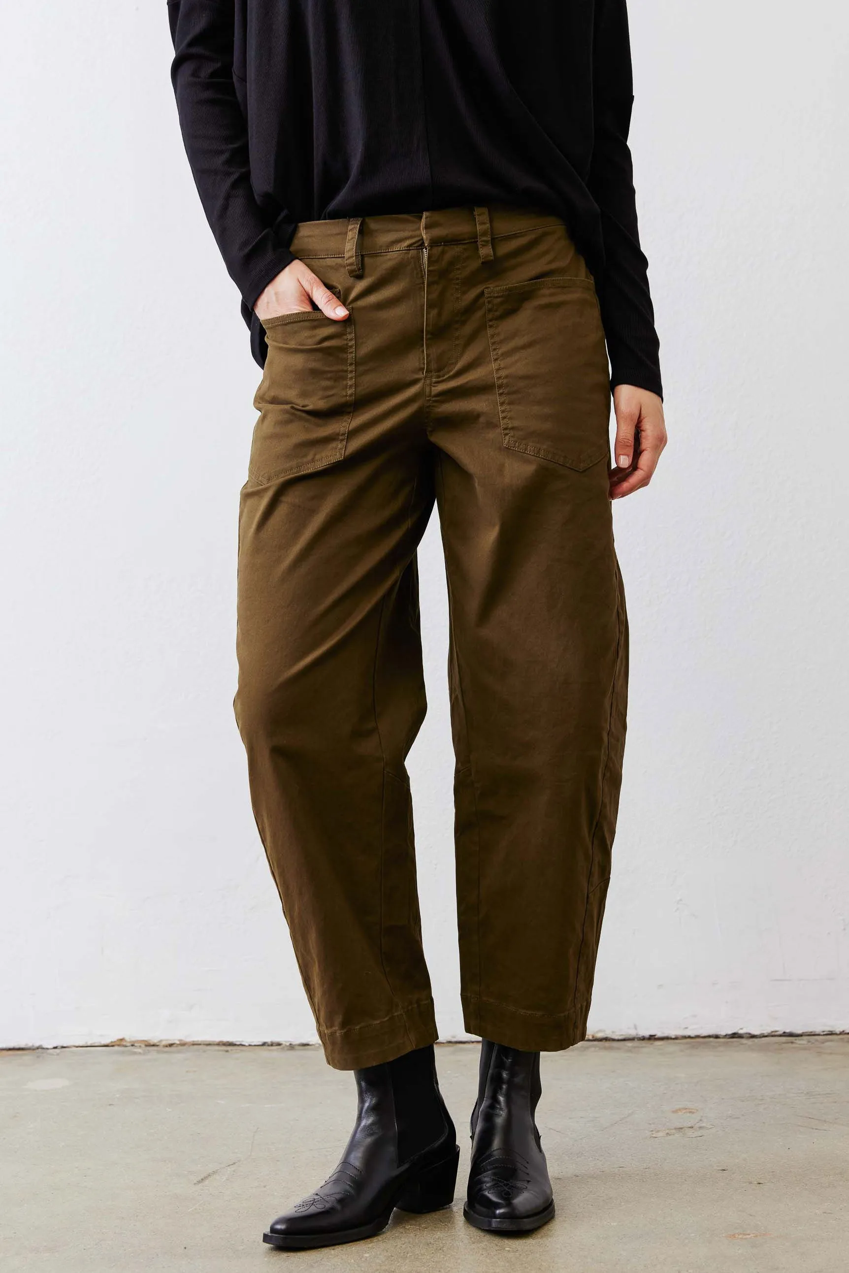 The Slouchy Soft Twill Pants sold by Ruti product image thumbnail 3