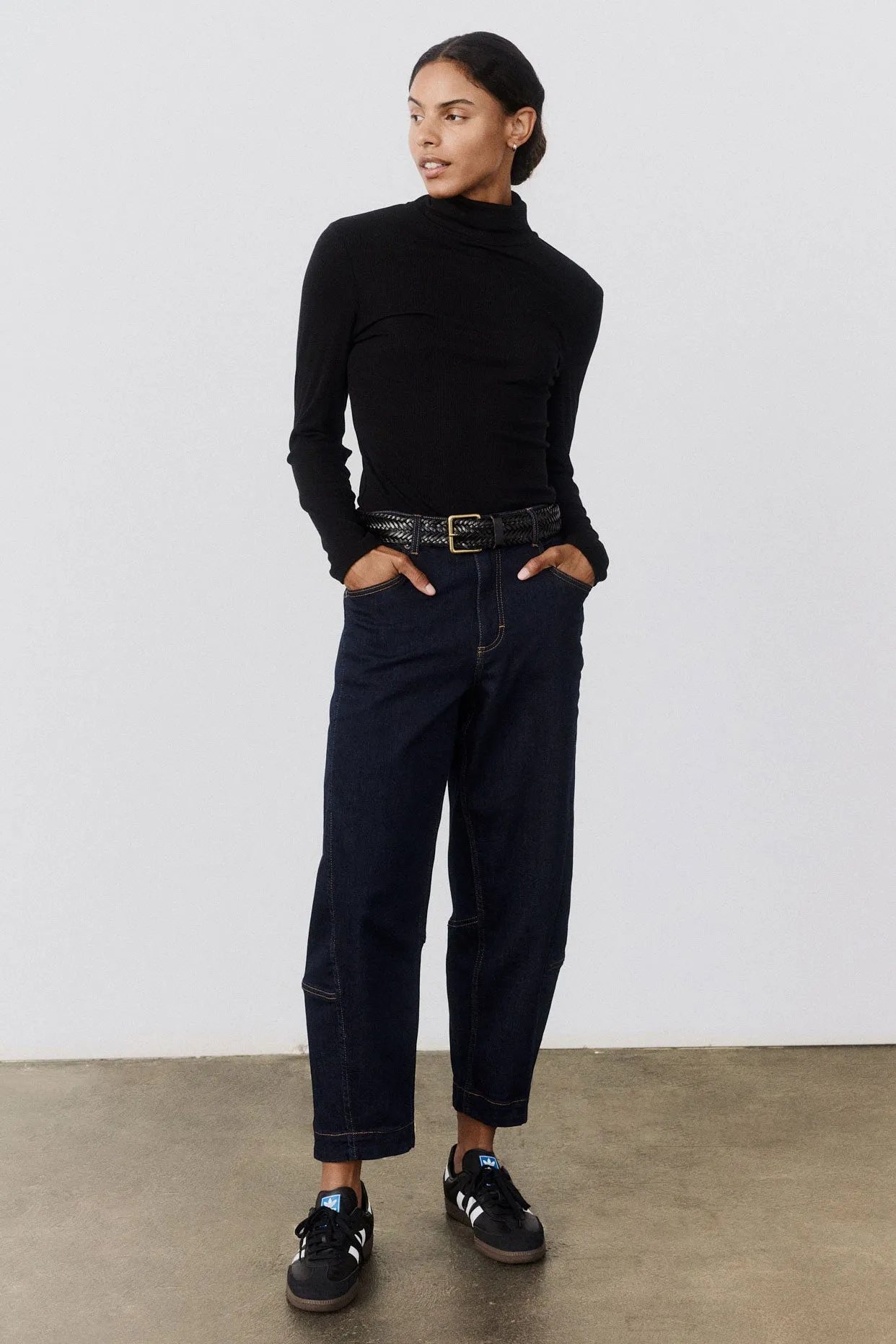 The Ultimate Barrel Leg Jeans 2.0 sold by Ruti