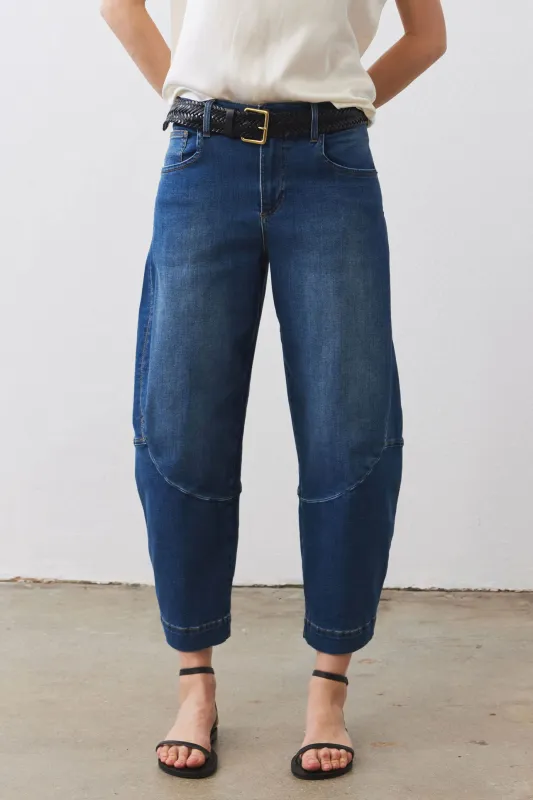 The Denim Wide-ish Pants sold by Ruti