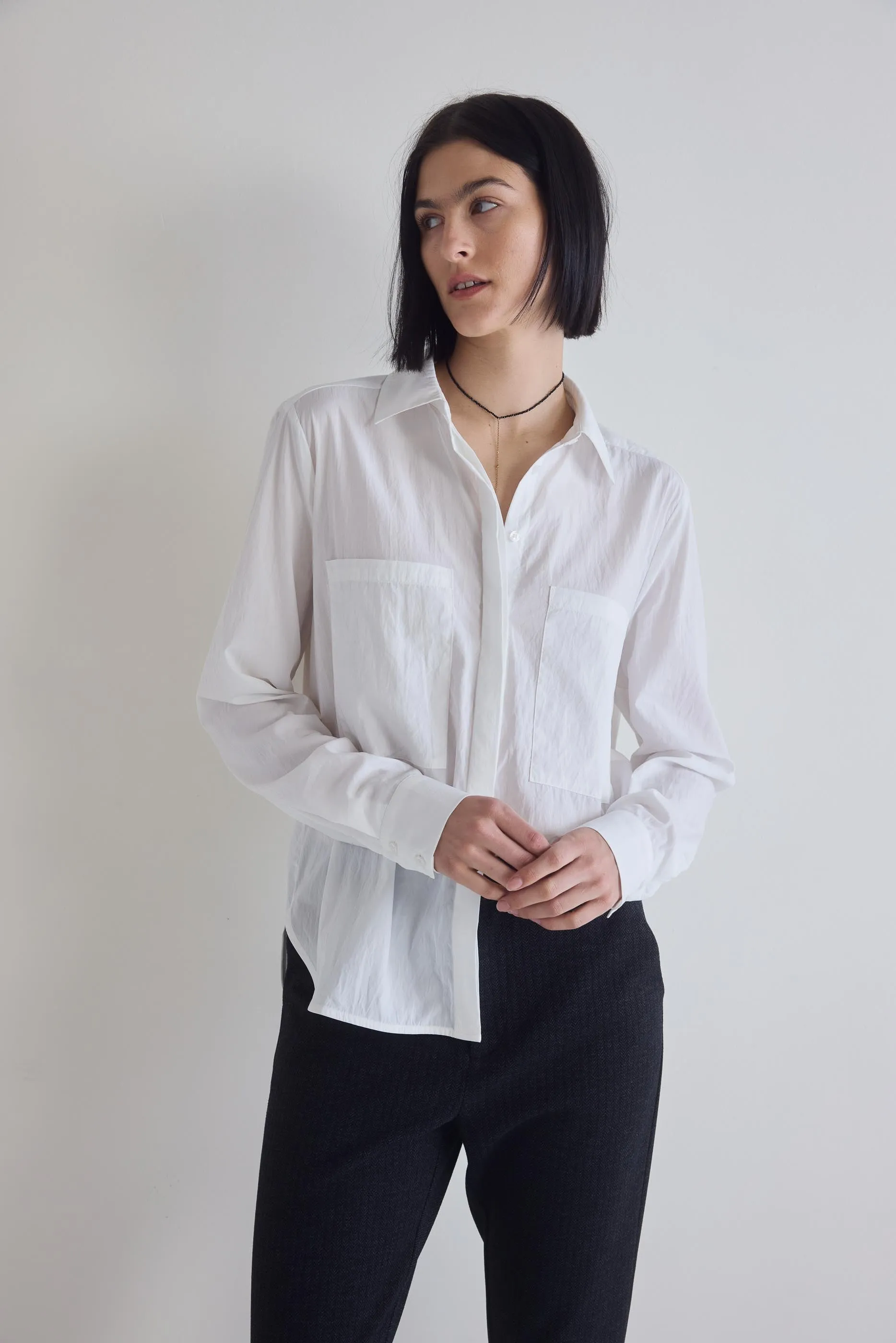 The Light Poplin Classic Blouse sold by Ruti product image thumbnail 5