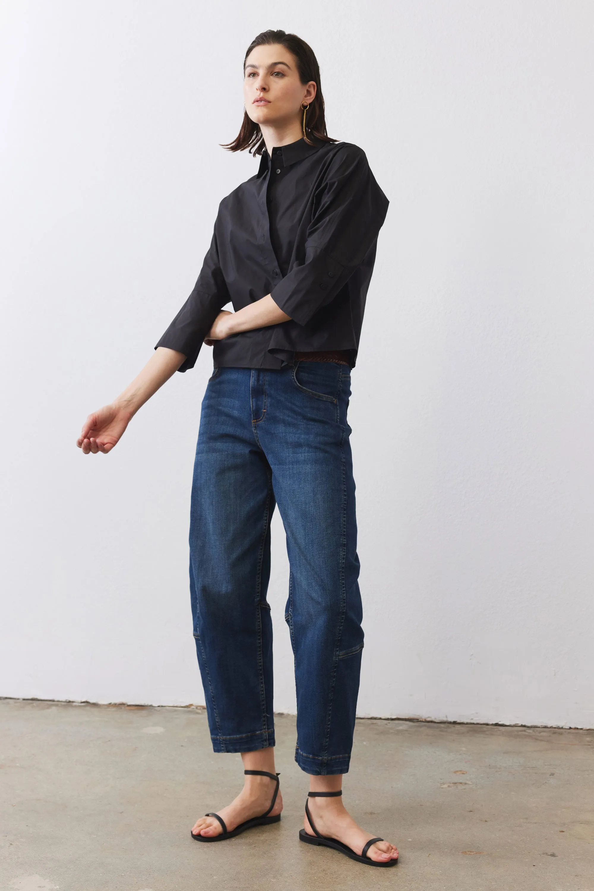 The Ultimate Barrel Leg Jeans 2.0 sold by Ruti