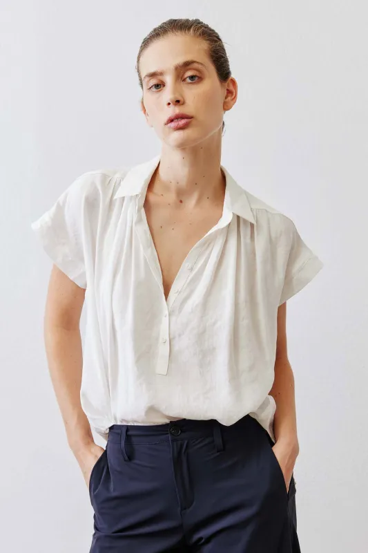 The Nonchalant Oversized Voile Blouse sold by Ruti