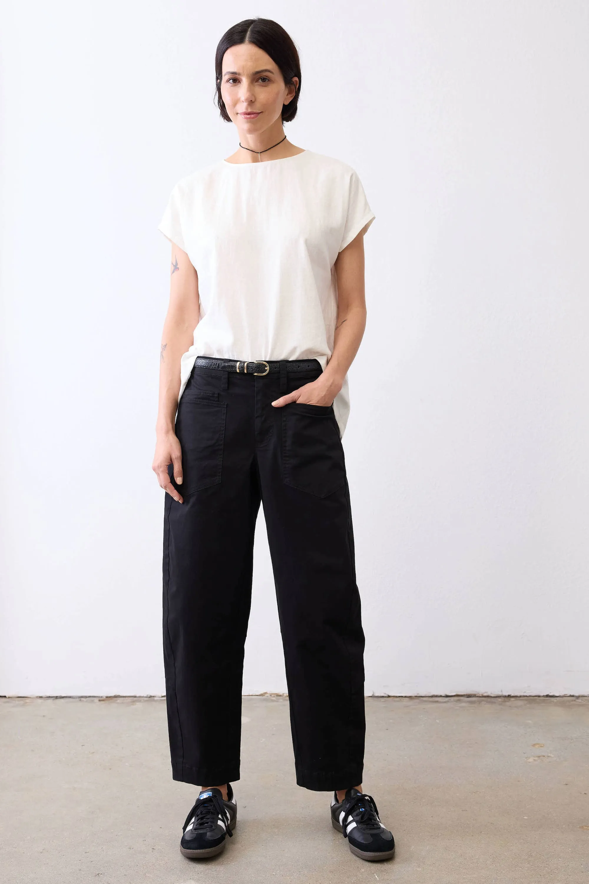 The Slouchy Soft Twill Pants sold by Ruti product image thumbnail 4