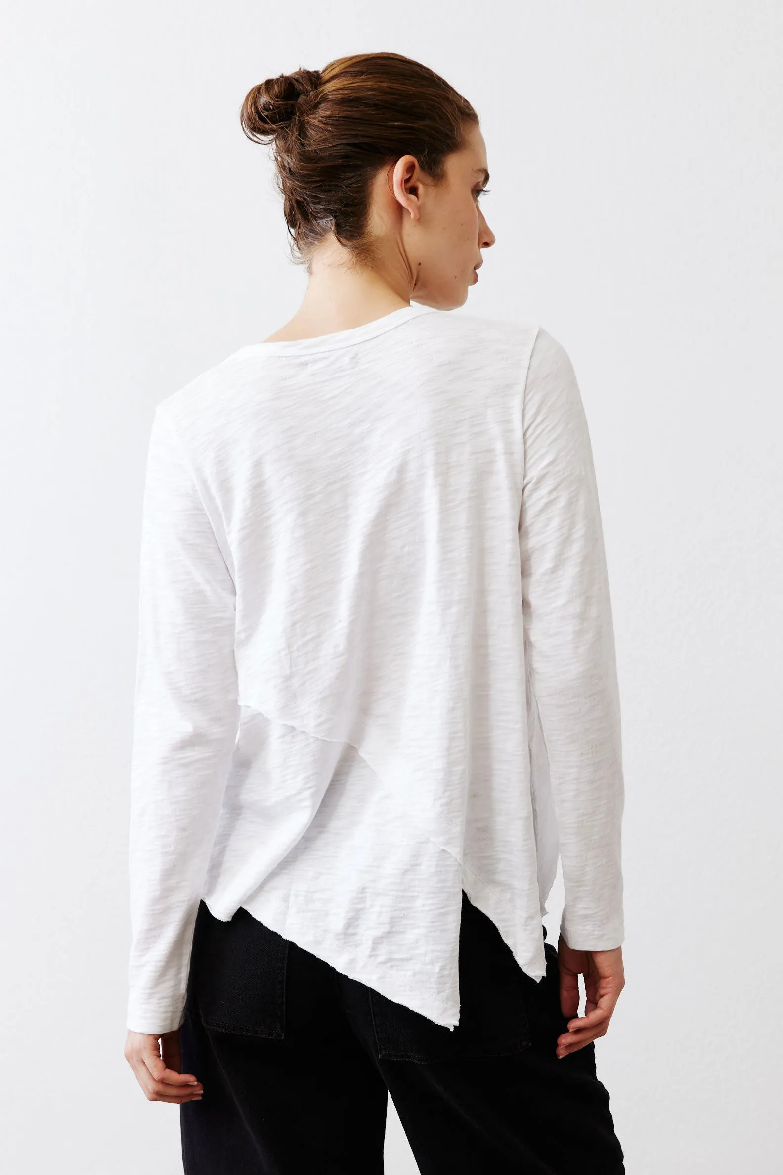 Inner Glow Asymmetric Long Sleeve Top sold by Ruti product image thumbnail 4