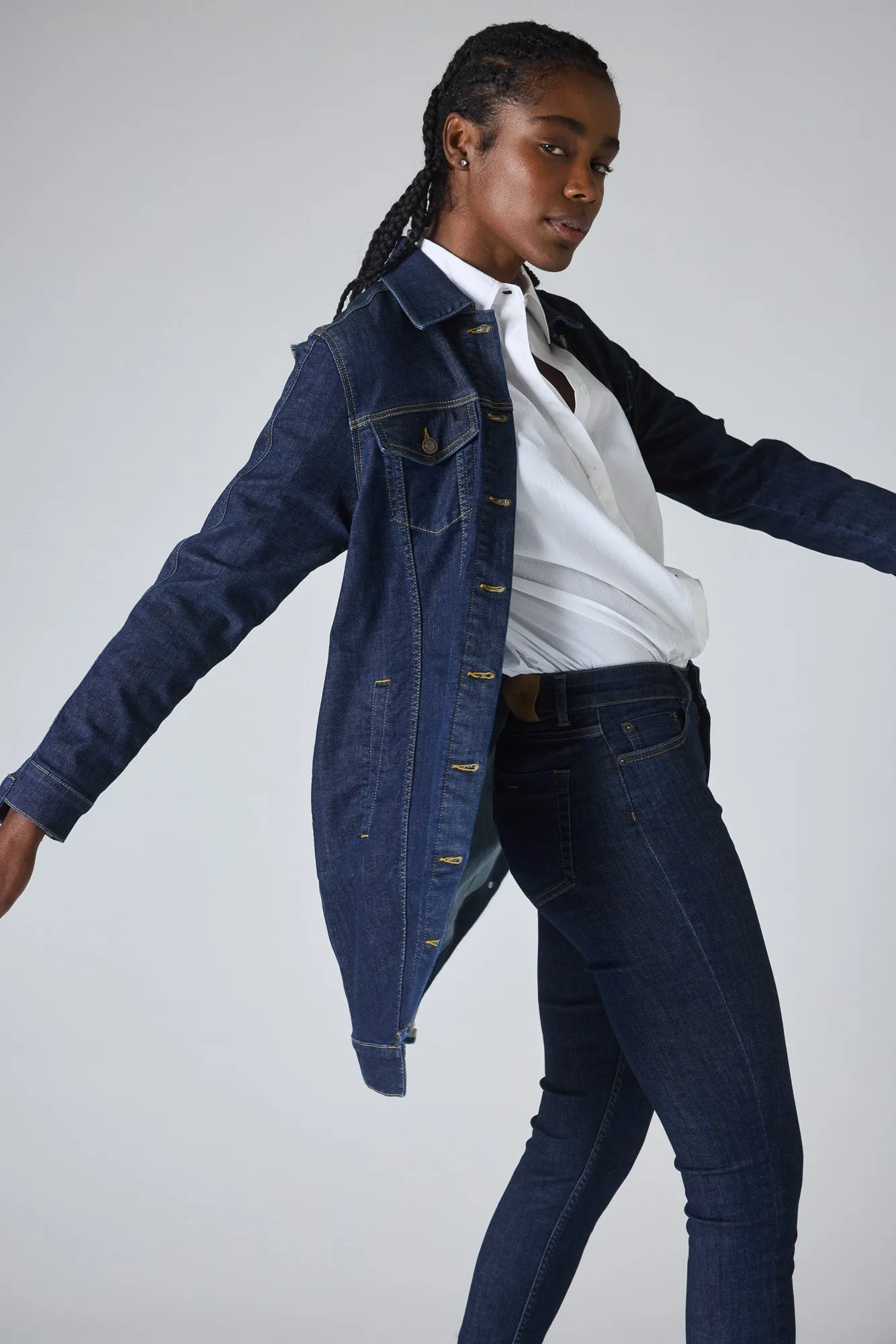 Great Lengths Long Denim Jacket sold by Ruti product image thumbnail 2