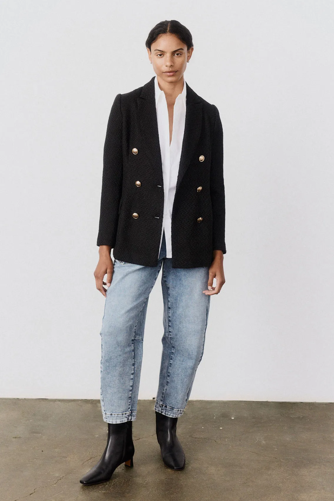 The Tweed Boyfriend Blazer sold by Ruti product image thumbnail 4