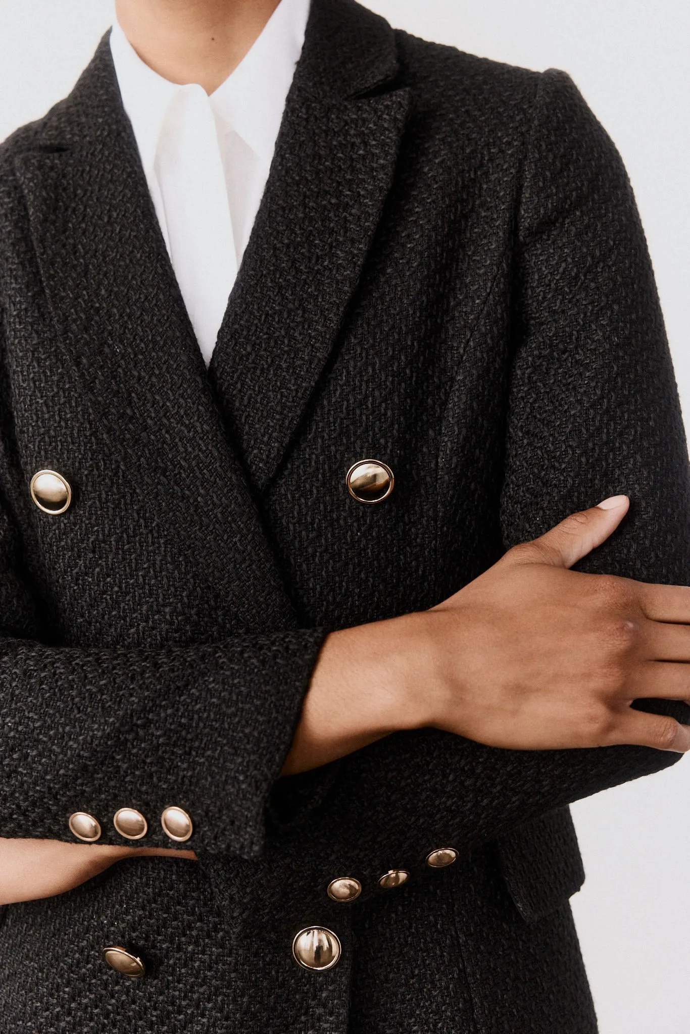 The Tweed Boyfriend Blazer sold by Ruti product image thumbnail 2