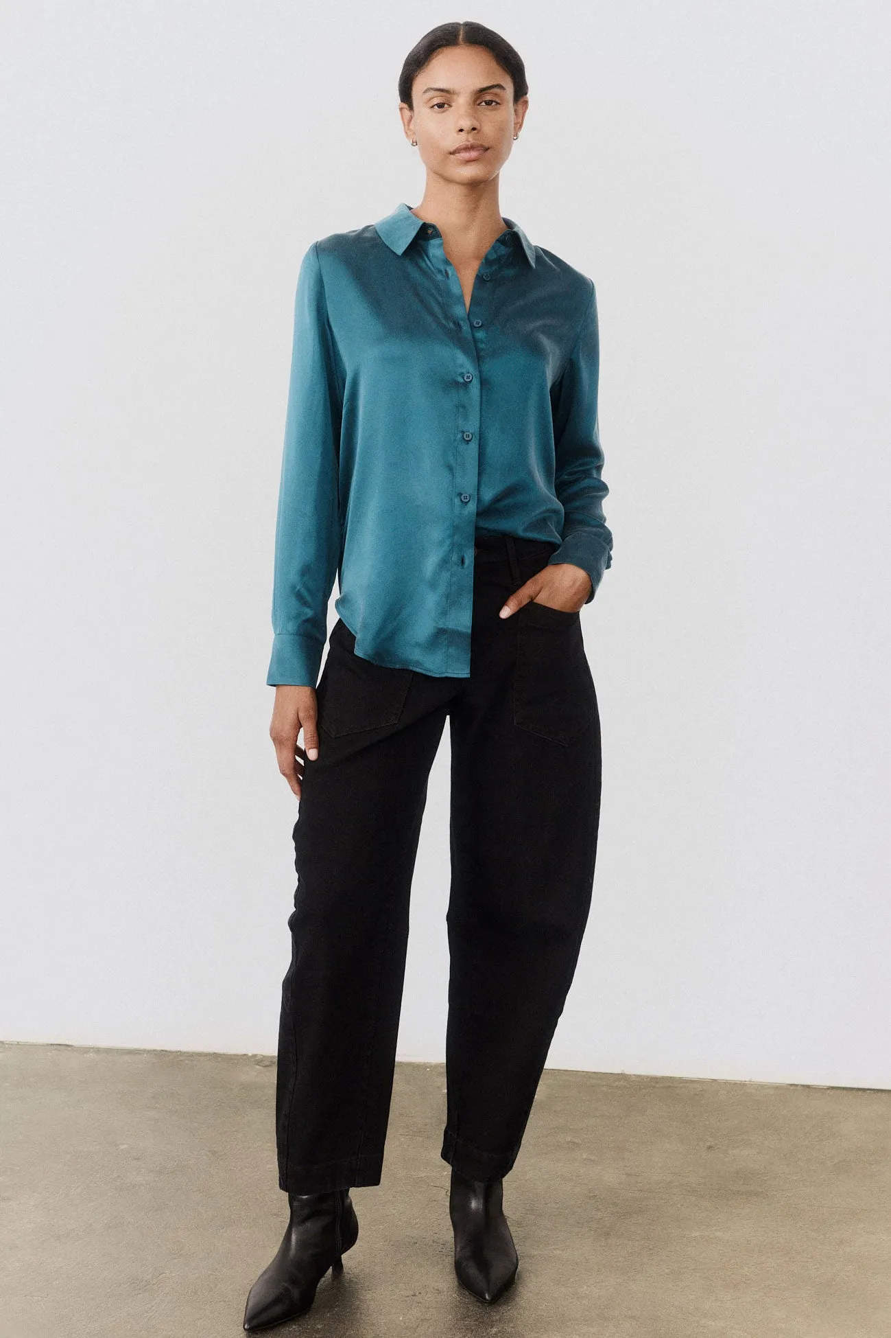 Washable Silk Button Down Top sold by Ruti product image thumbnail 3