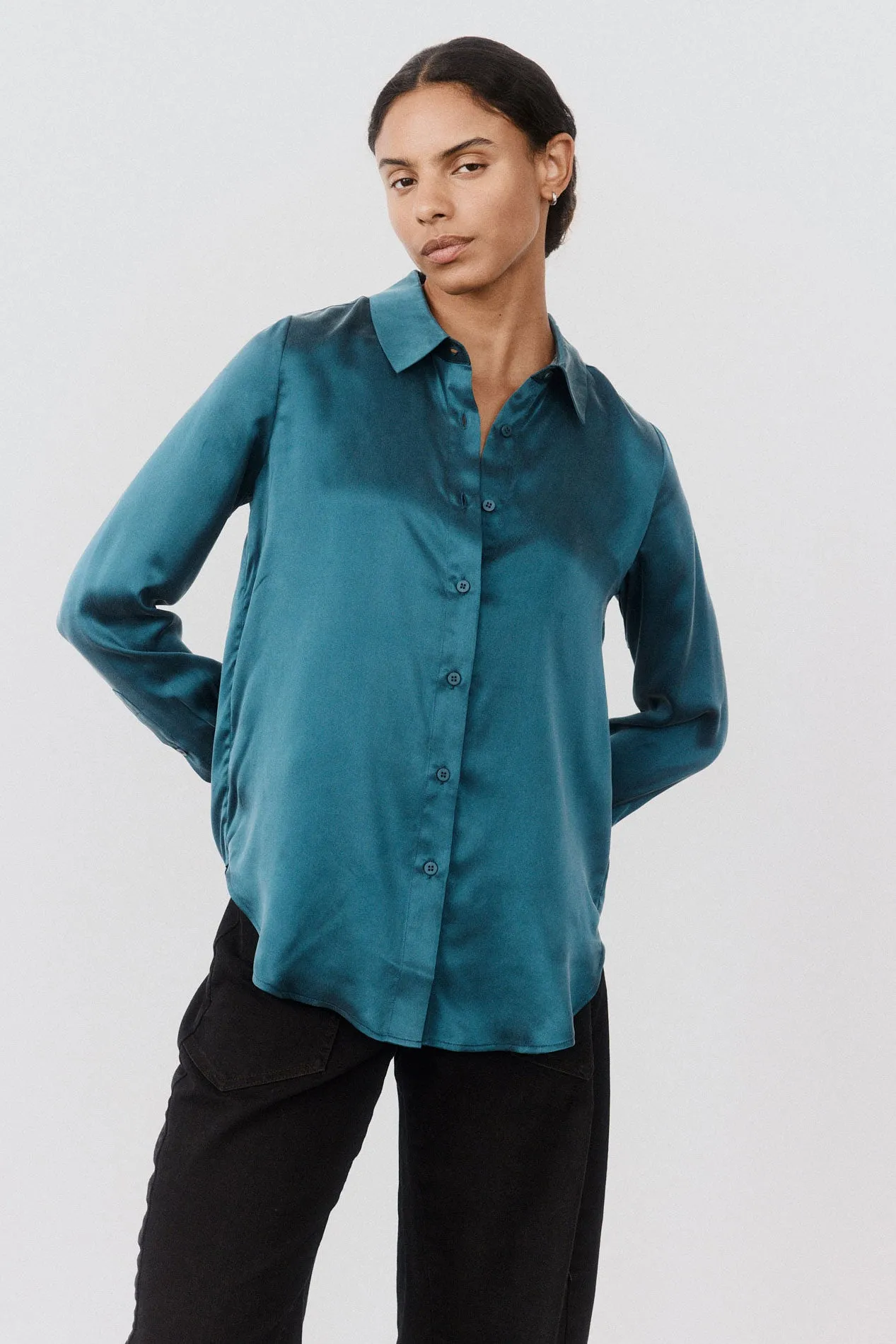 Washable Silk Button Down Top sold by Ruti product image thumbnail 5