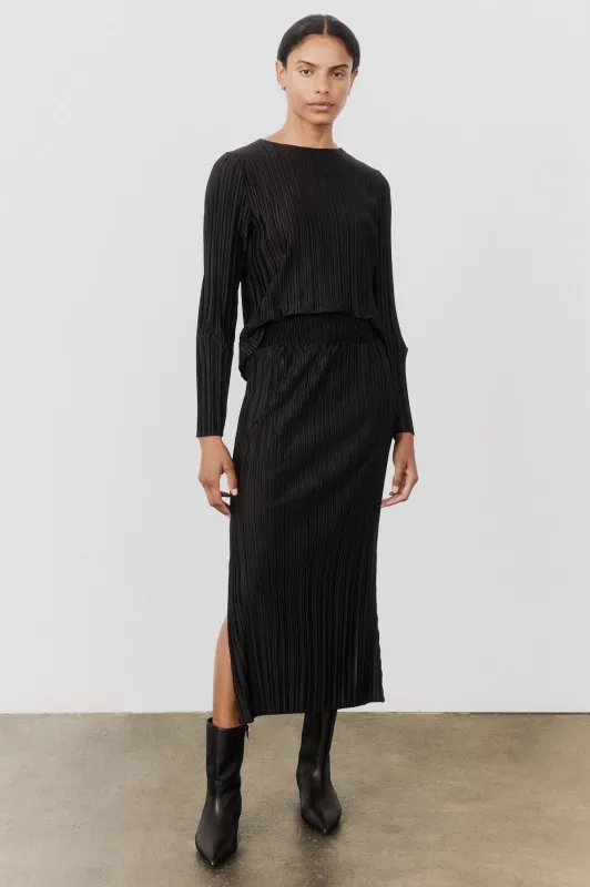 Relaxed Pleated Skirt sold by Ruti