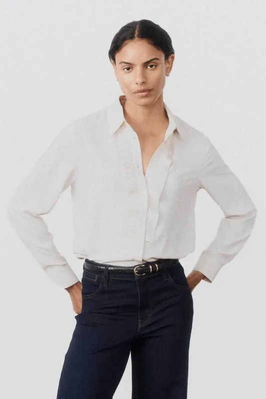 The Tux Blouse sold by Ruti