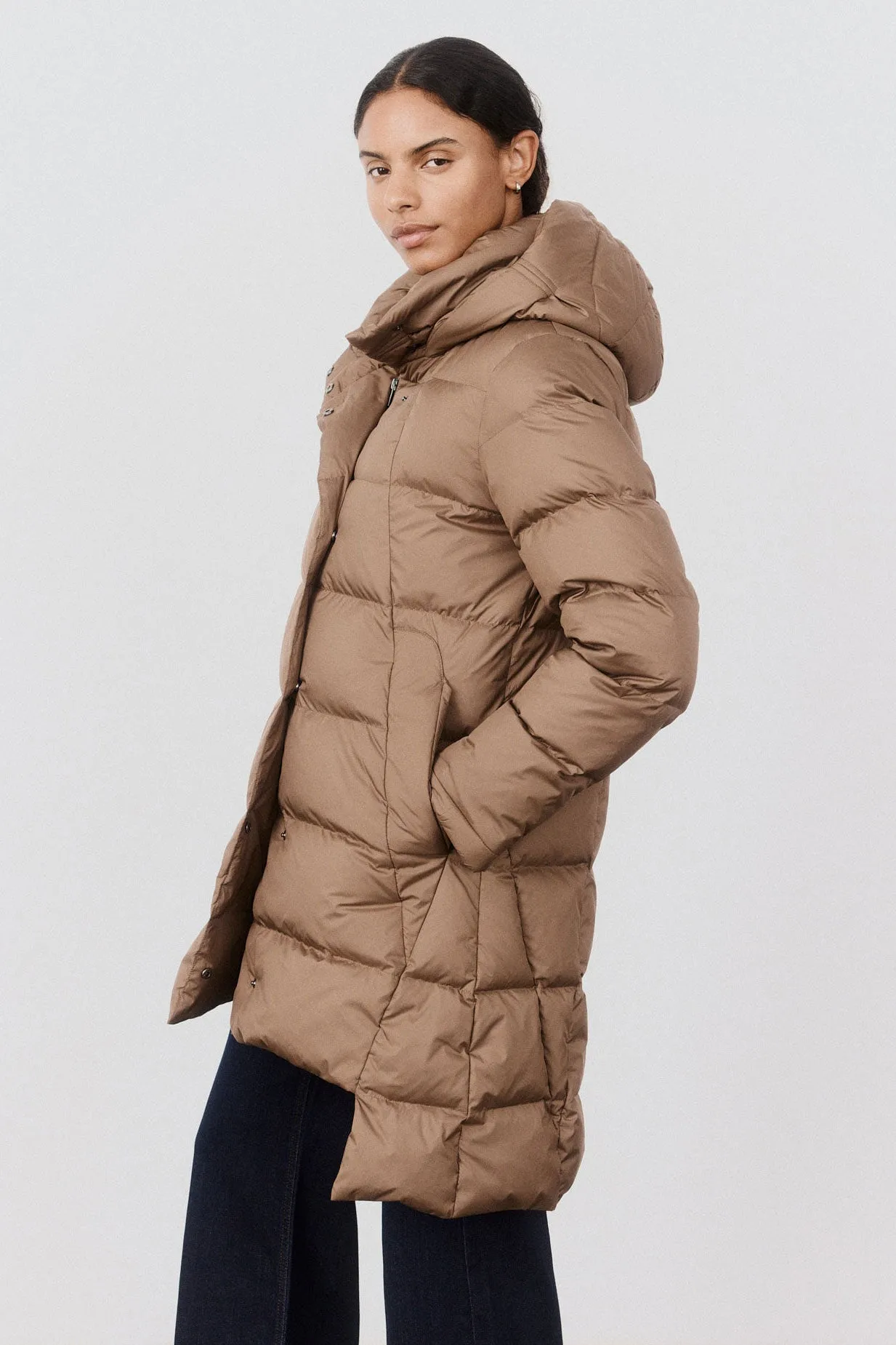 The Long Down Puffer Coat sold by Ruti product image thumbnail 2