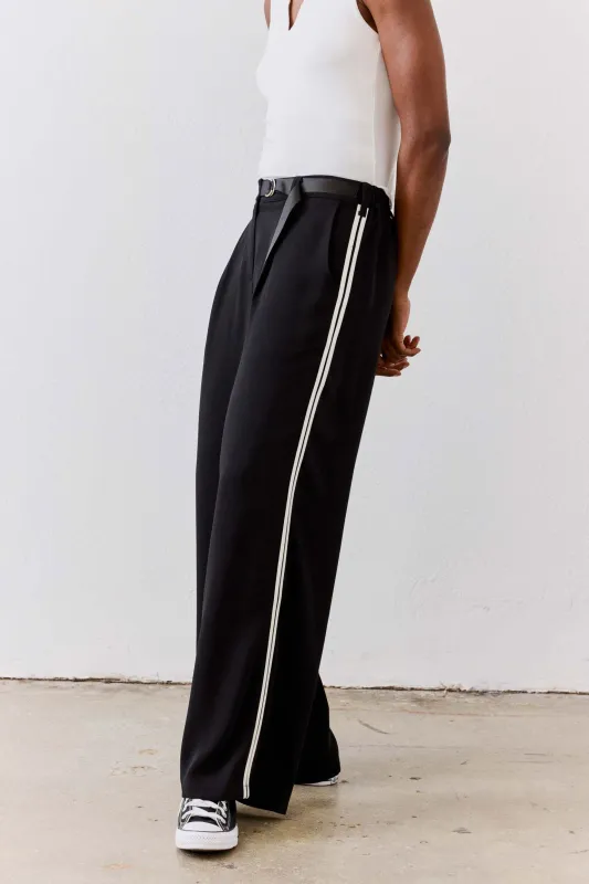 The Editor Wide Leg Trousers sold by Ruti