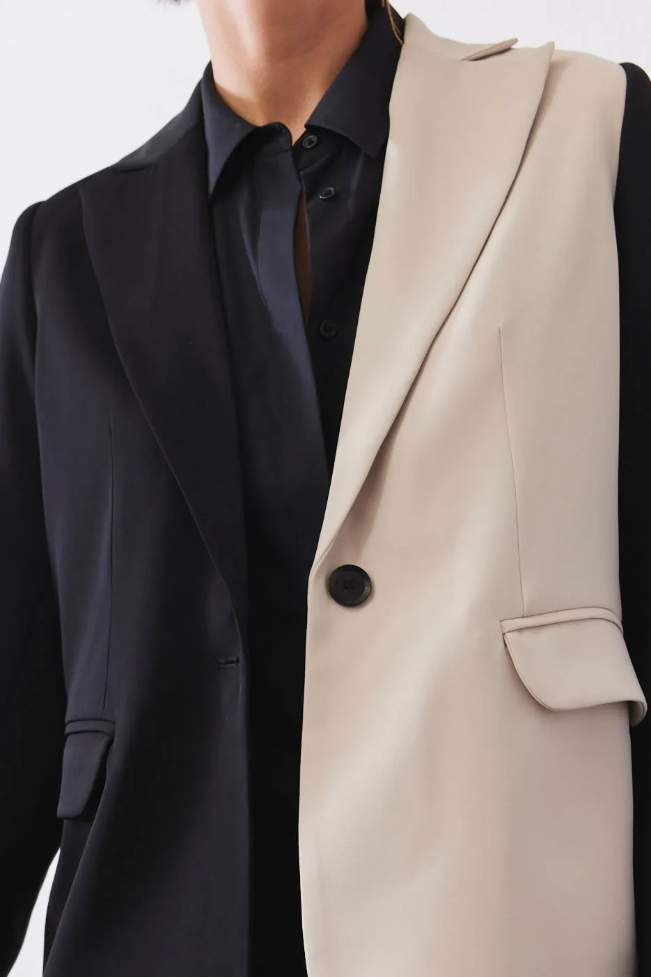 The Classic Colorblock Blazer That Upgrades You sold by Ruti product image thumbnail 3
