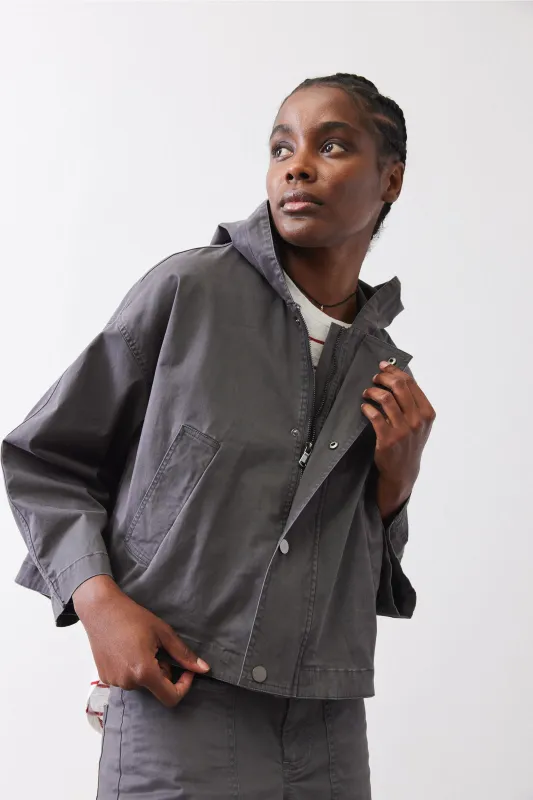 The Utility Oversized Twill Jacket sold by Ruti