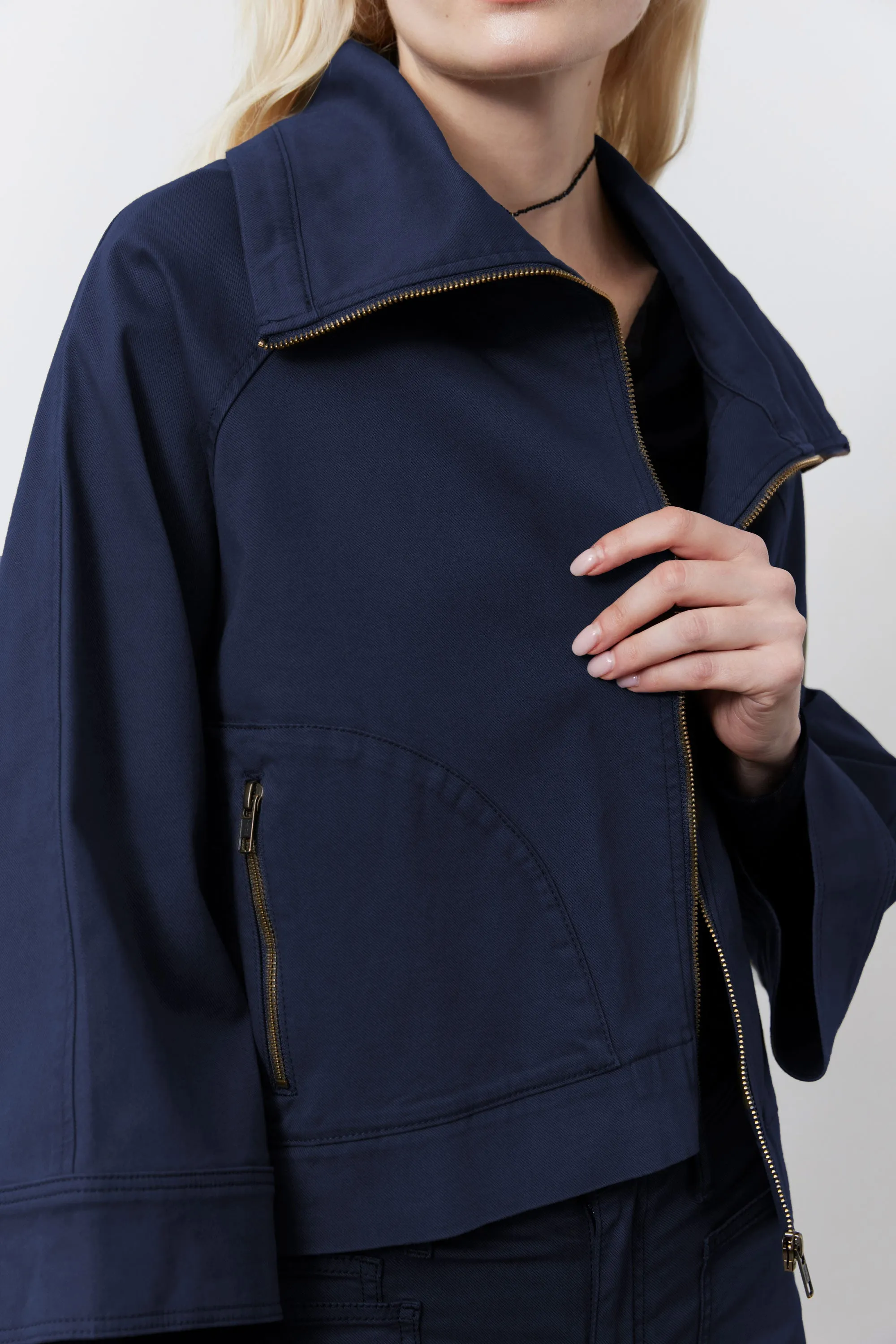 The Soft Twill Swing Jacket sold by Ruti product image thumbnail 3