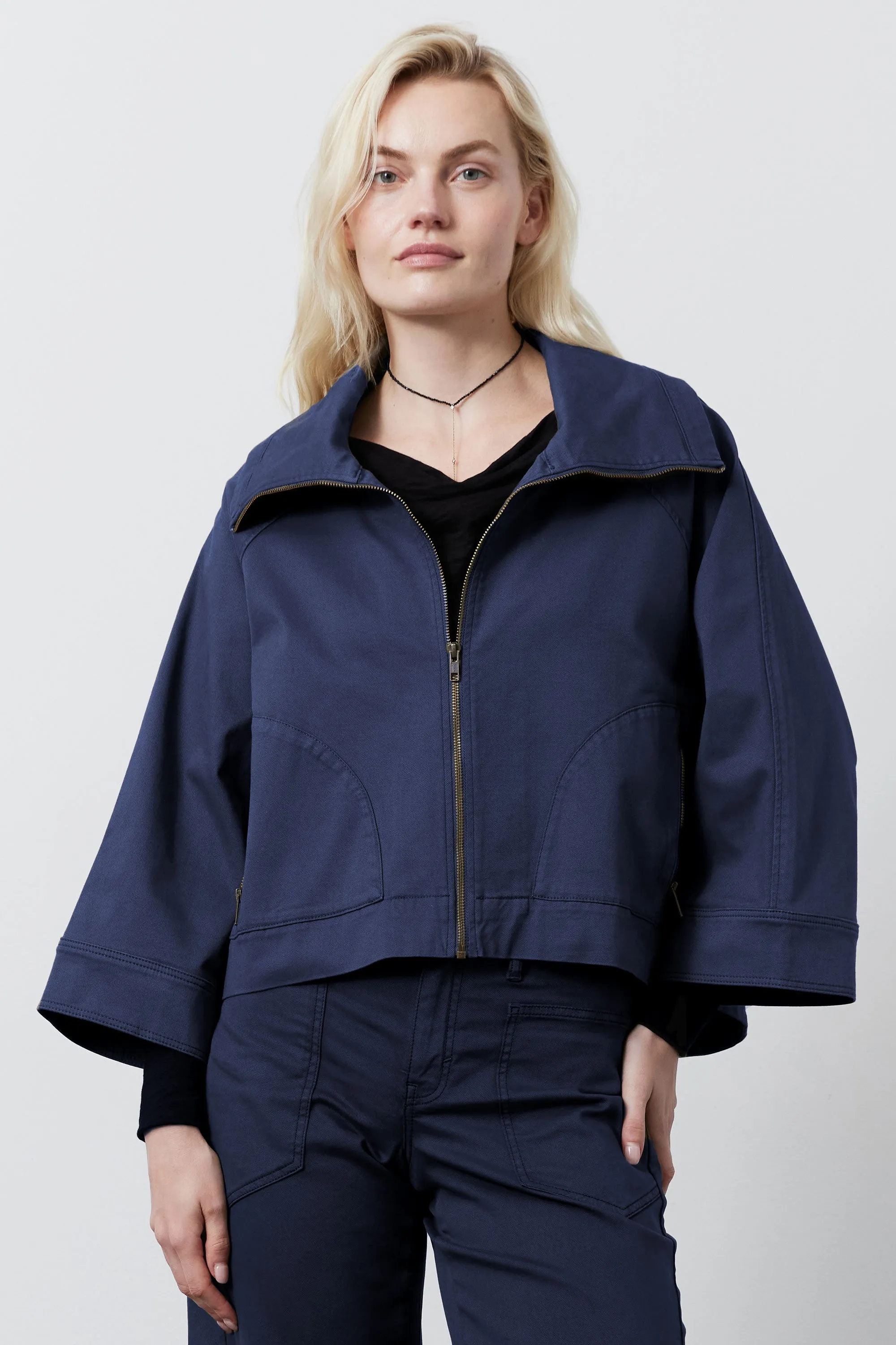 The Soft Twill Swing Jacket sold by Ruti product image thumbnail 2