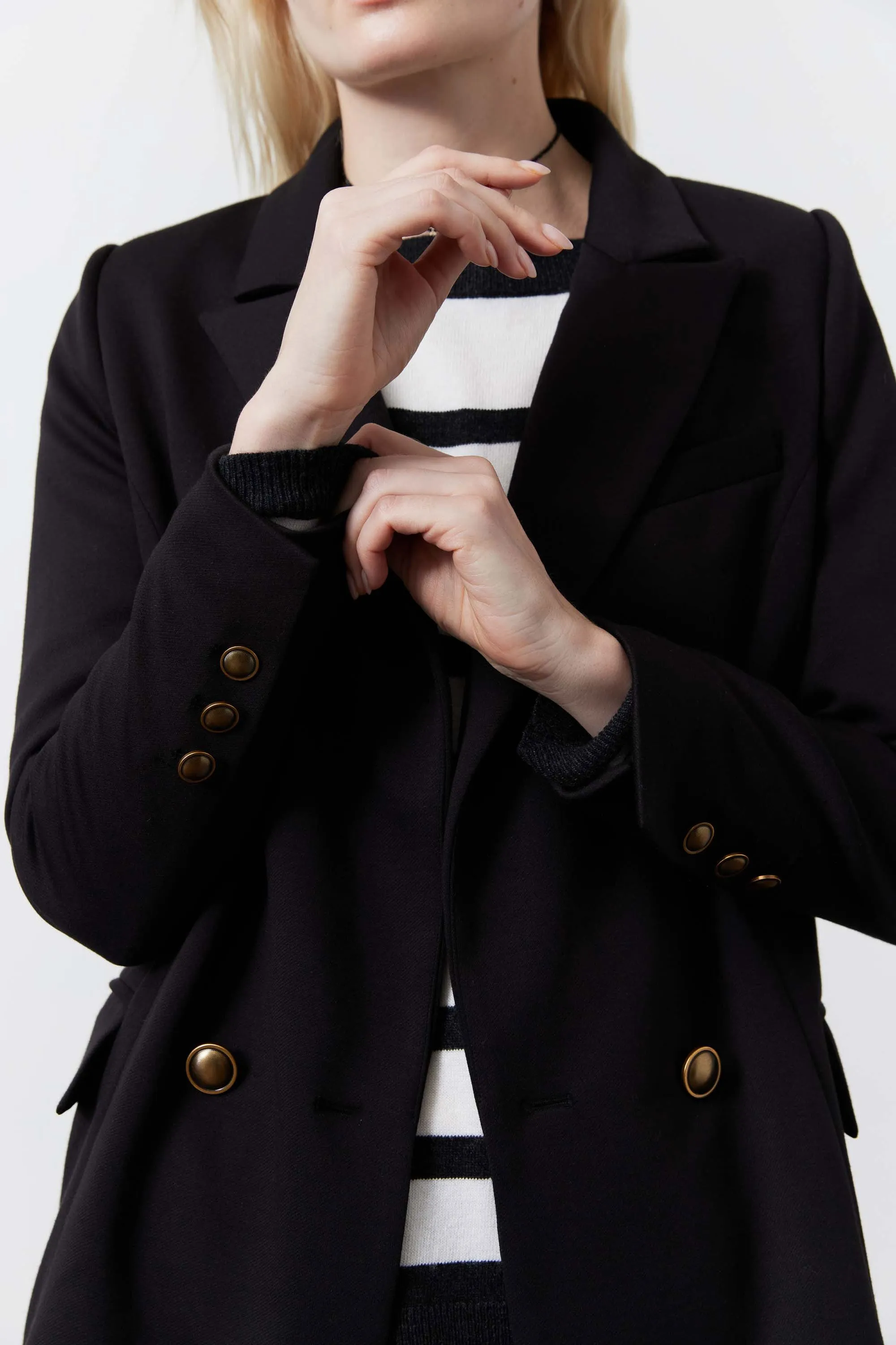 The Stretch Suit Relaxed Double Breasted Blazer sold by Ruti product image thumbnail 4