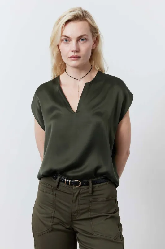 The All Day Washable Silk Top made by Ruti