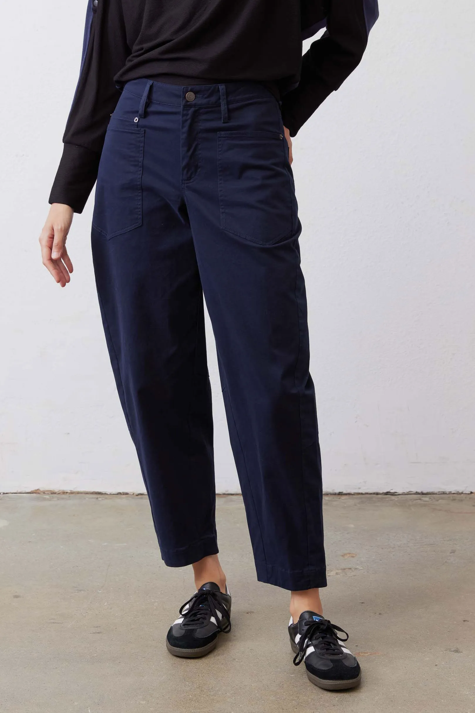 The Slouchy Soft Twill Pants sold by Ruti