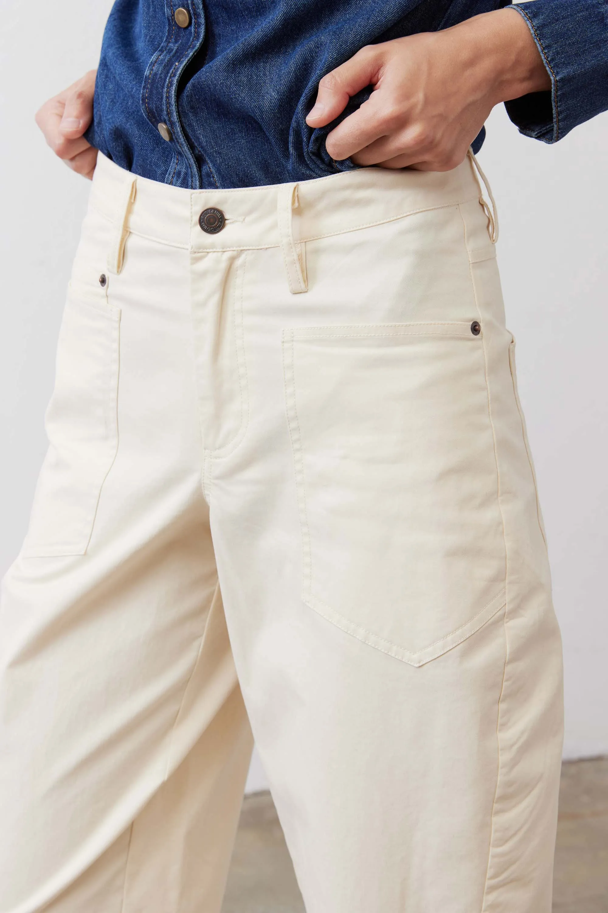 The Slouchy Soft Twill Pants sold by Ruti product image thumbnail 5