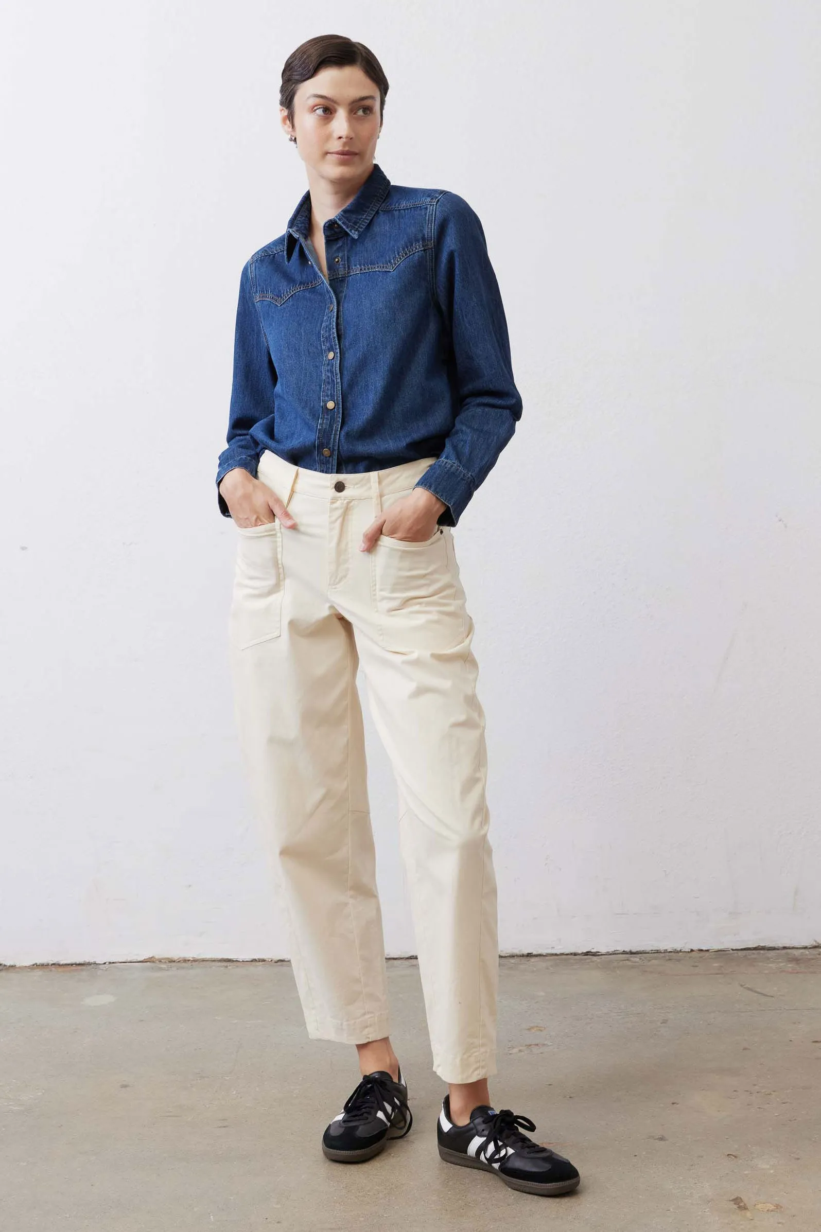 The Slouchy Soft Twill Pants sold by Ruti product image thumbnail 4