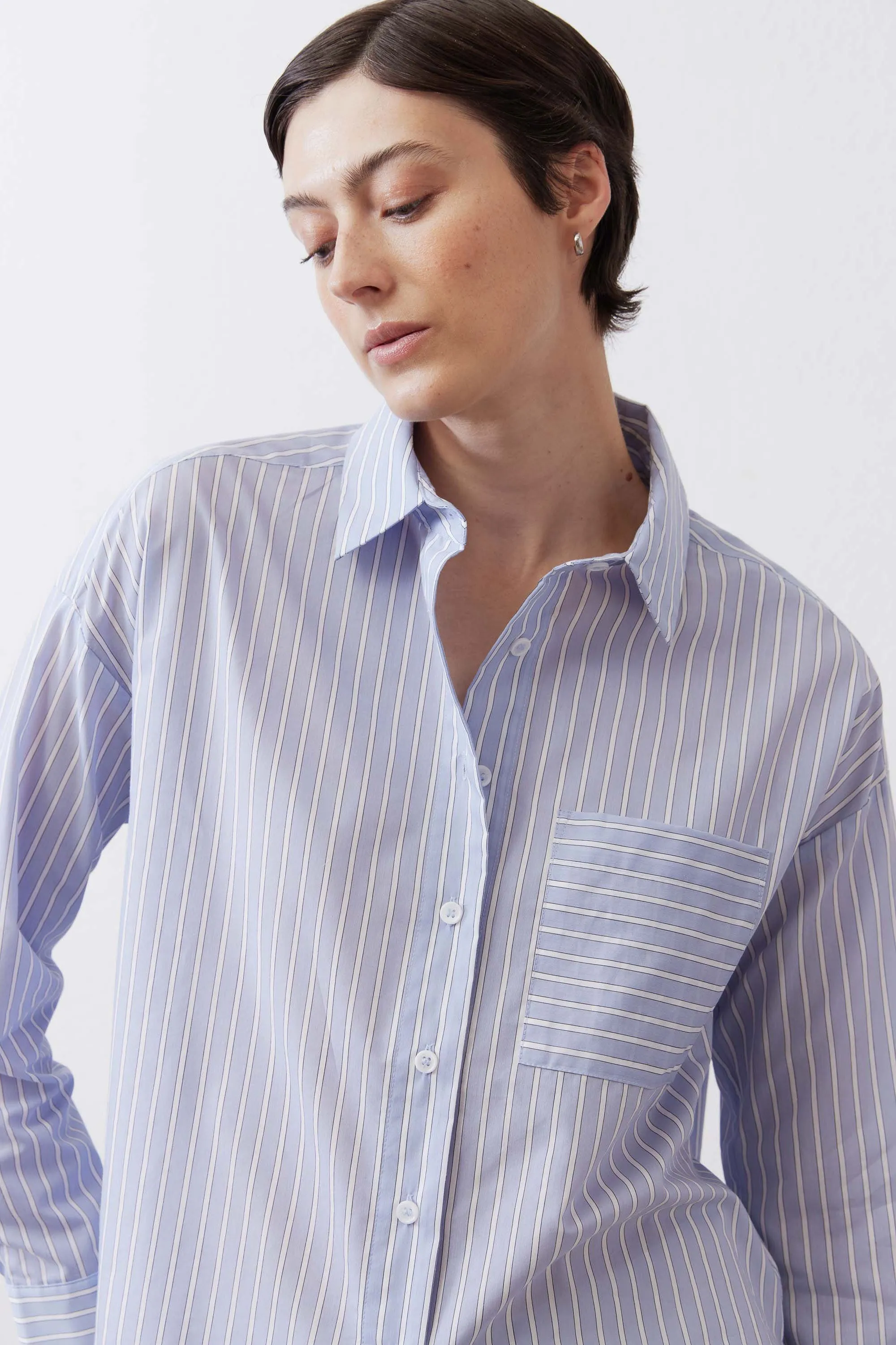 The Oversized Long Sleeve Button Down sold by Ruti product image thumbnail 2