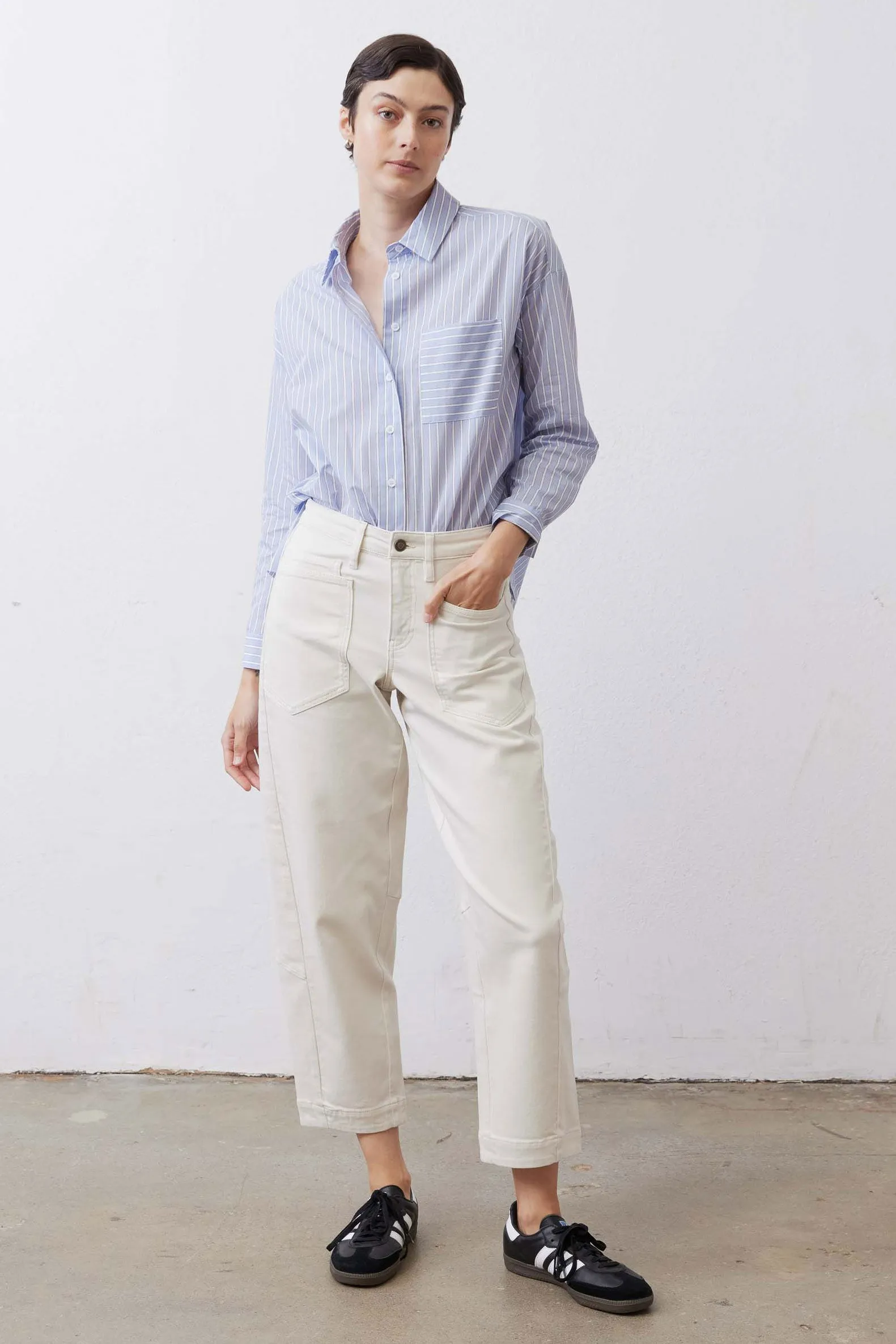 The Oversized Long Sleeve Button Down sold by Ruti product image thumbnail 3